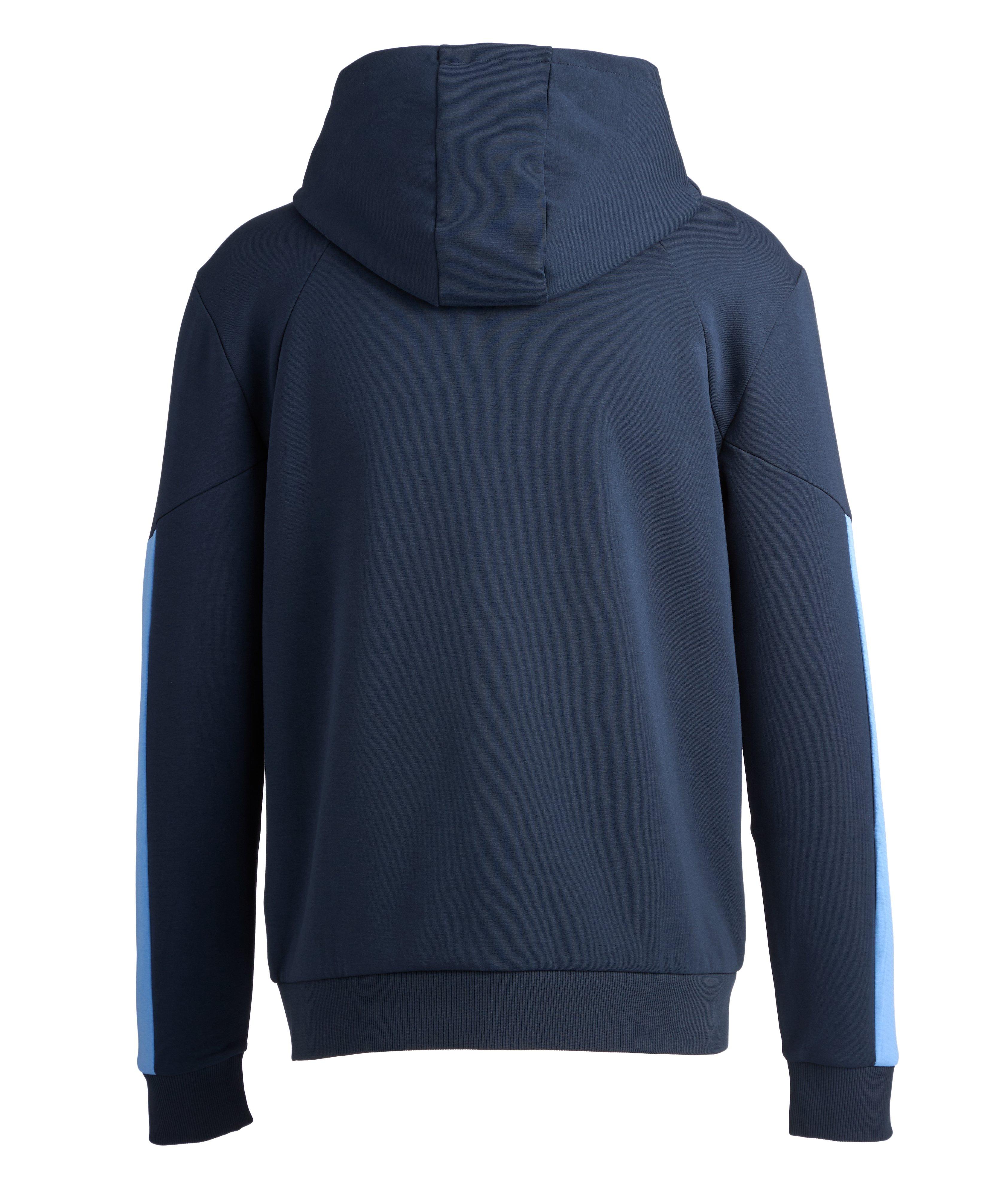 Zip-Up Cotton-Blend Hoodie image 1