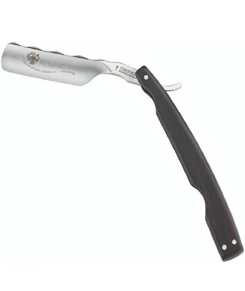 Flowing Straight Razor, Ebony Handle image 0