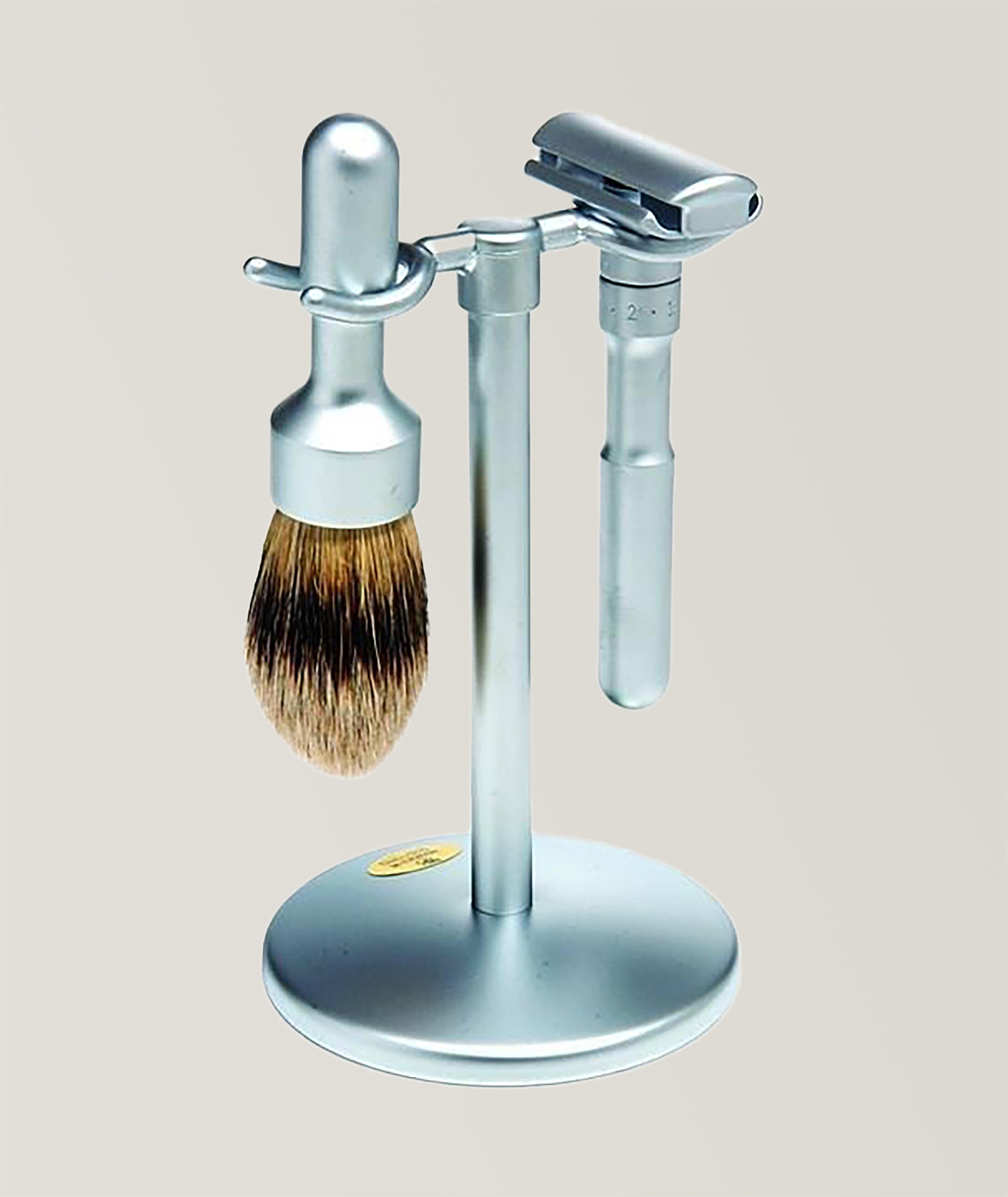 Ensemble de rasage avec rasoir de sureté à double tranchant image 0