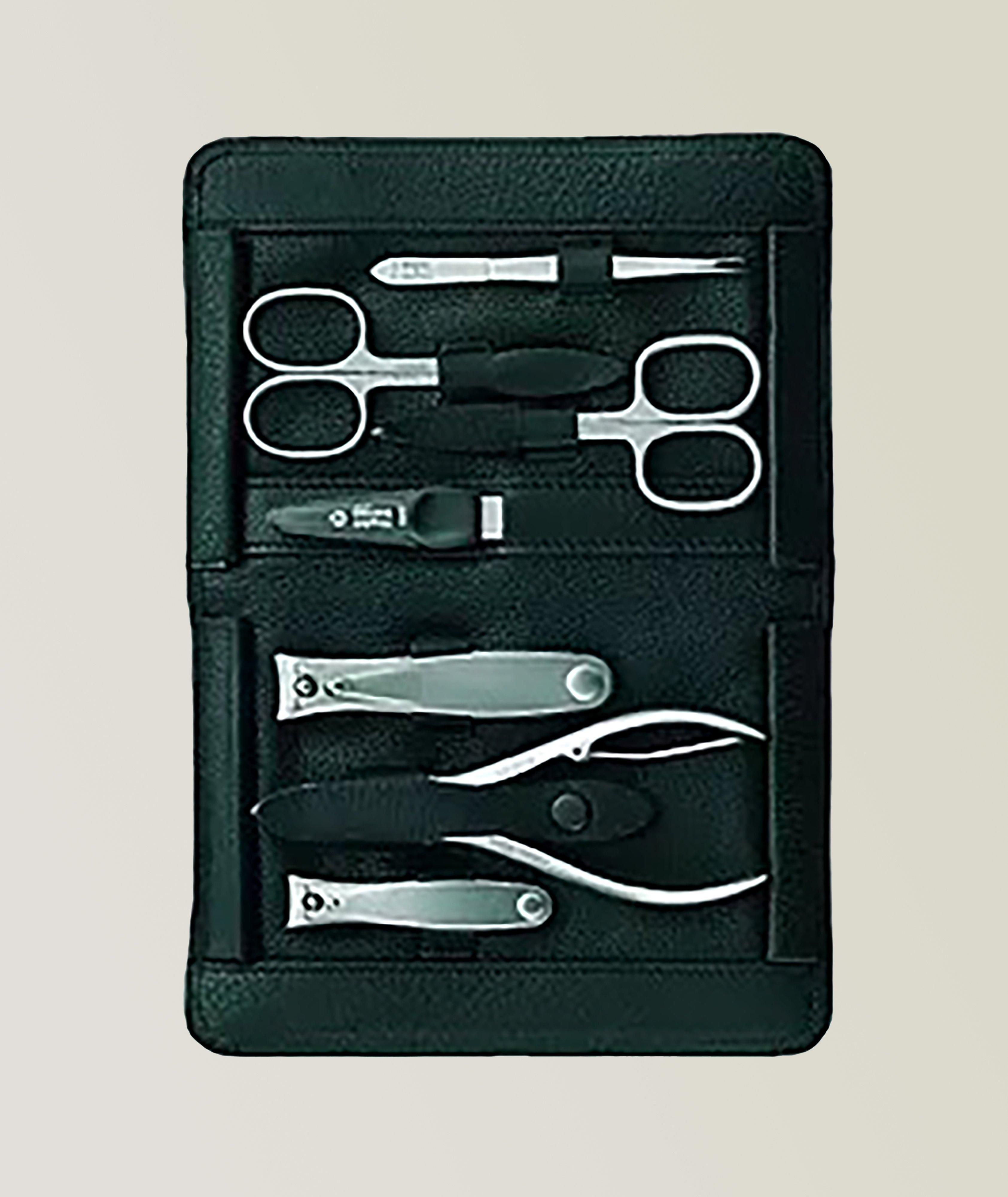 Imantado XL 7pc Manicure Set In High Quality Leather Case image 0