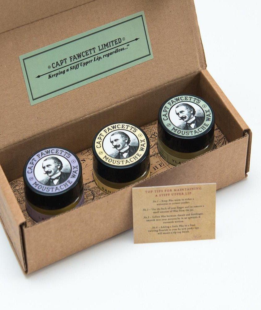 3-Pack Moustache Wax Cornucopia image 1