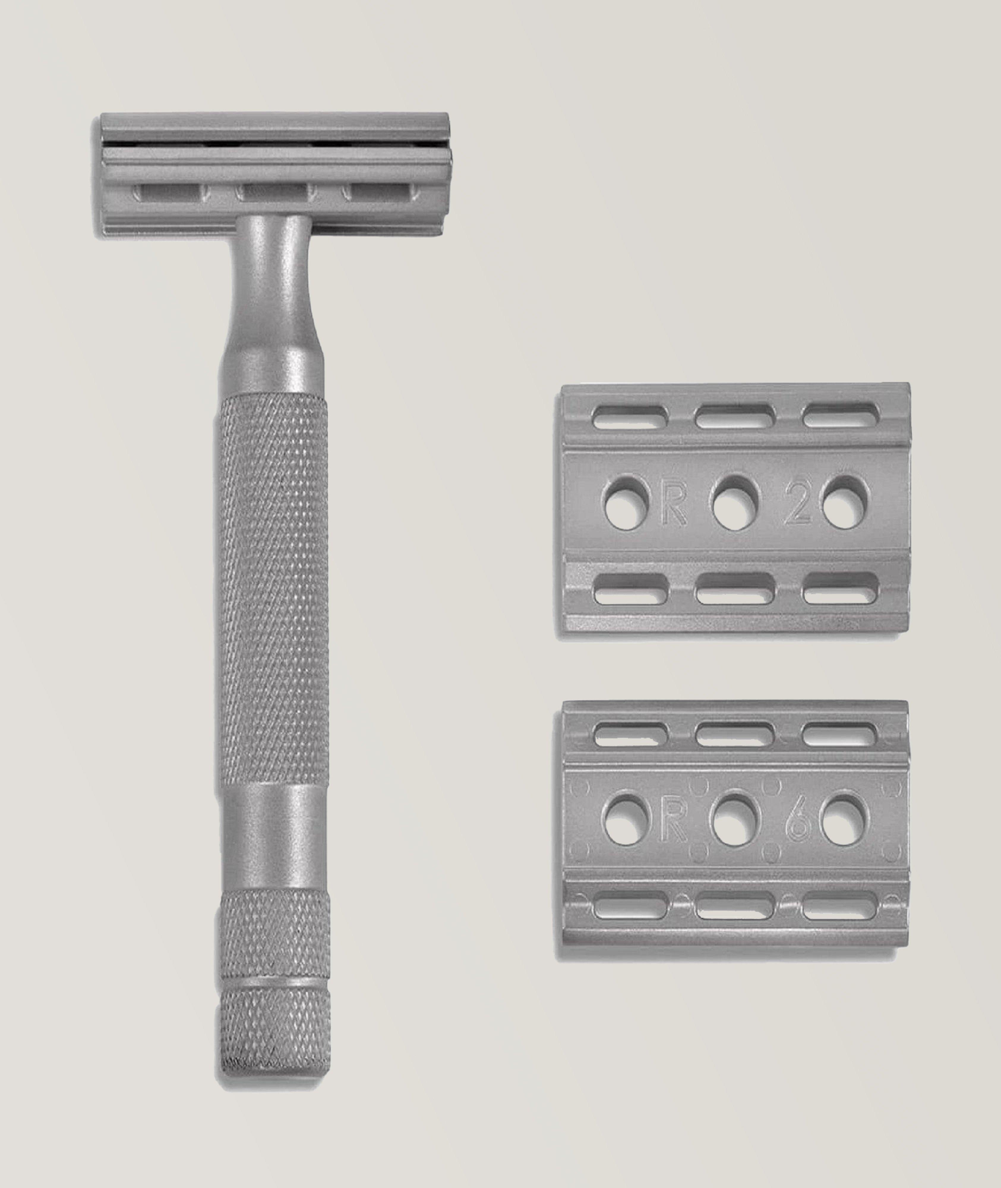 Rockwell Razors Rasoir de sureté ajustable 6S en acier inoxydable