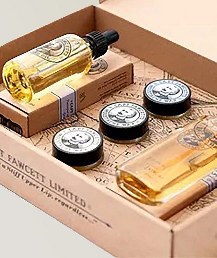 Perfum, Wax and Beard Oil Gift Set image 0