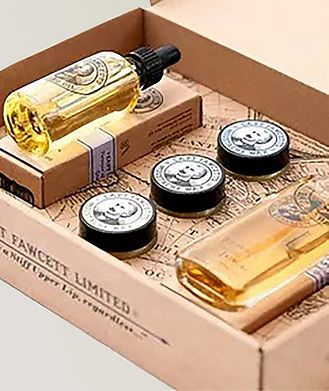 Captain Fawcett Perfum, Wax and Beard Oil Gift Set