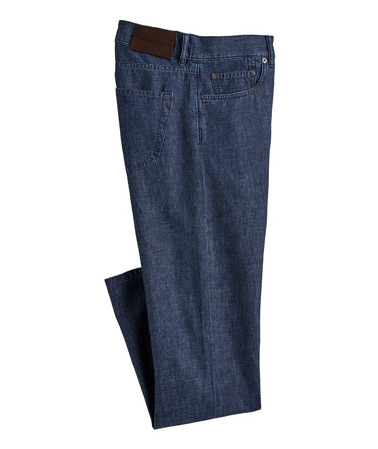 Cotton-Linen Jeans image 0