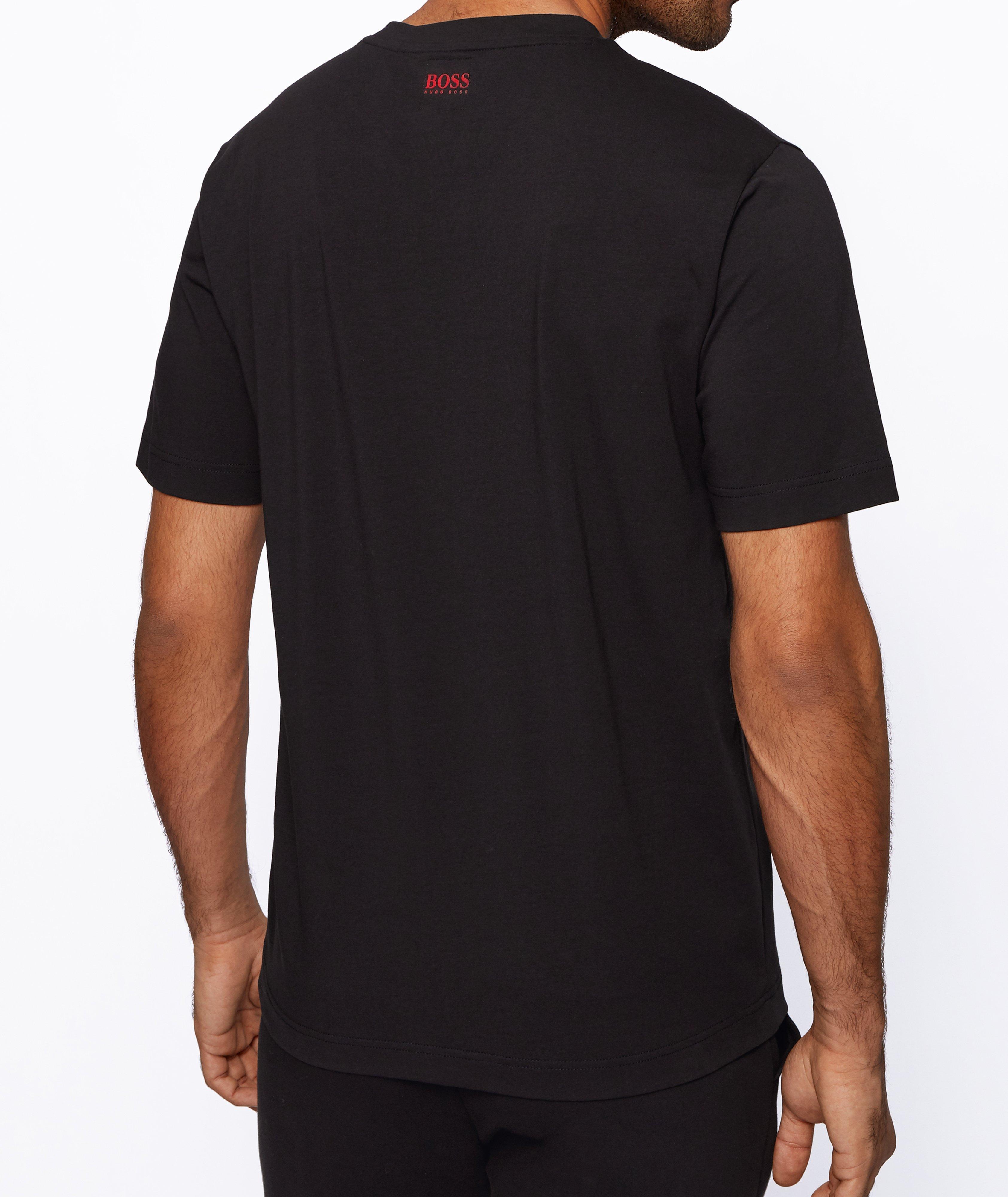 BOSS x NBA Printed Stretch-Cotton T-Shirt image 2