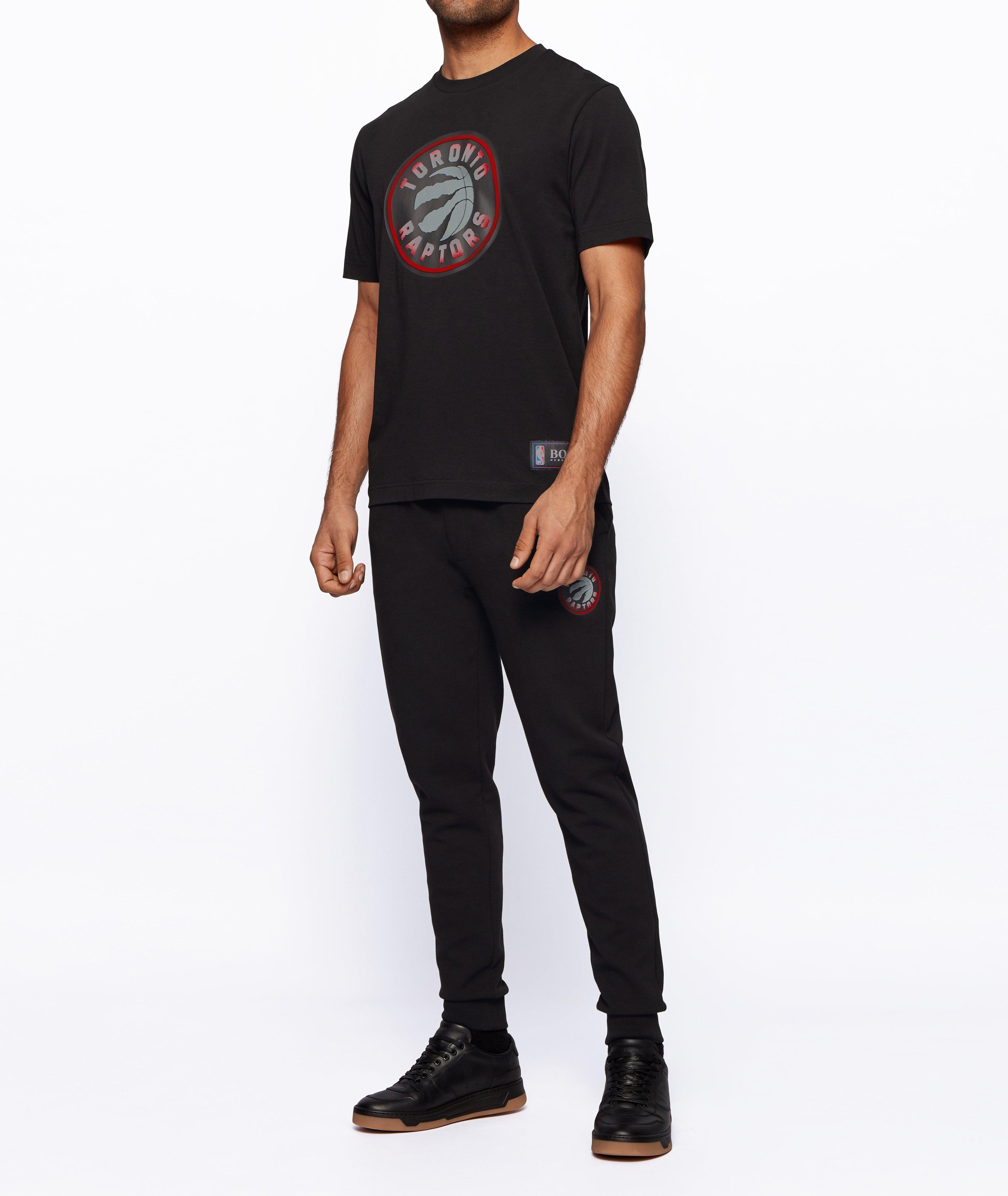 BOSS x NBA Printed Stretch-Cotton T-Shirt image 3