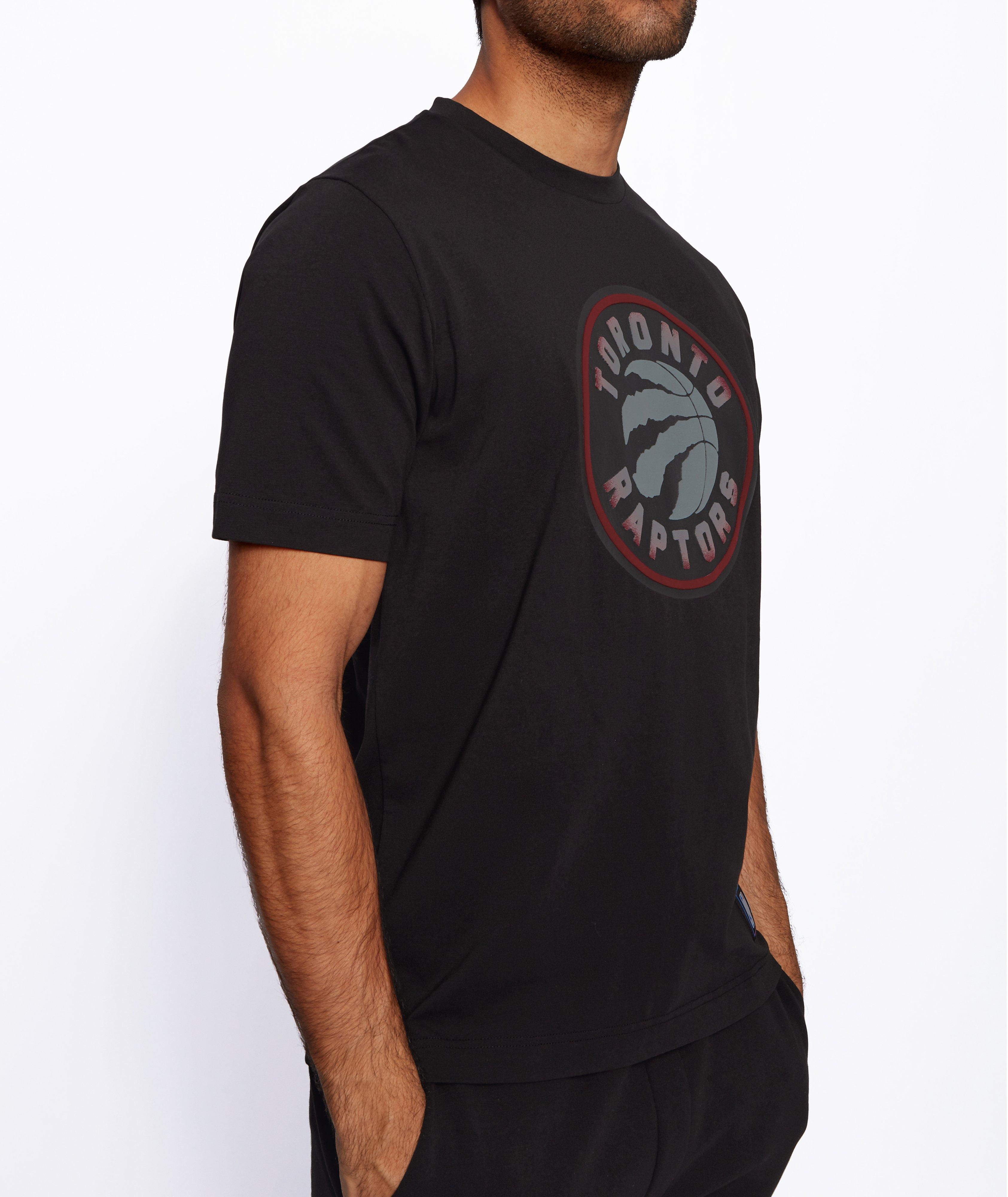 BOSS x NBA Printed Stretch-Cotton T-Shirt image 4