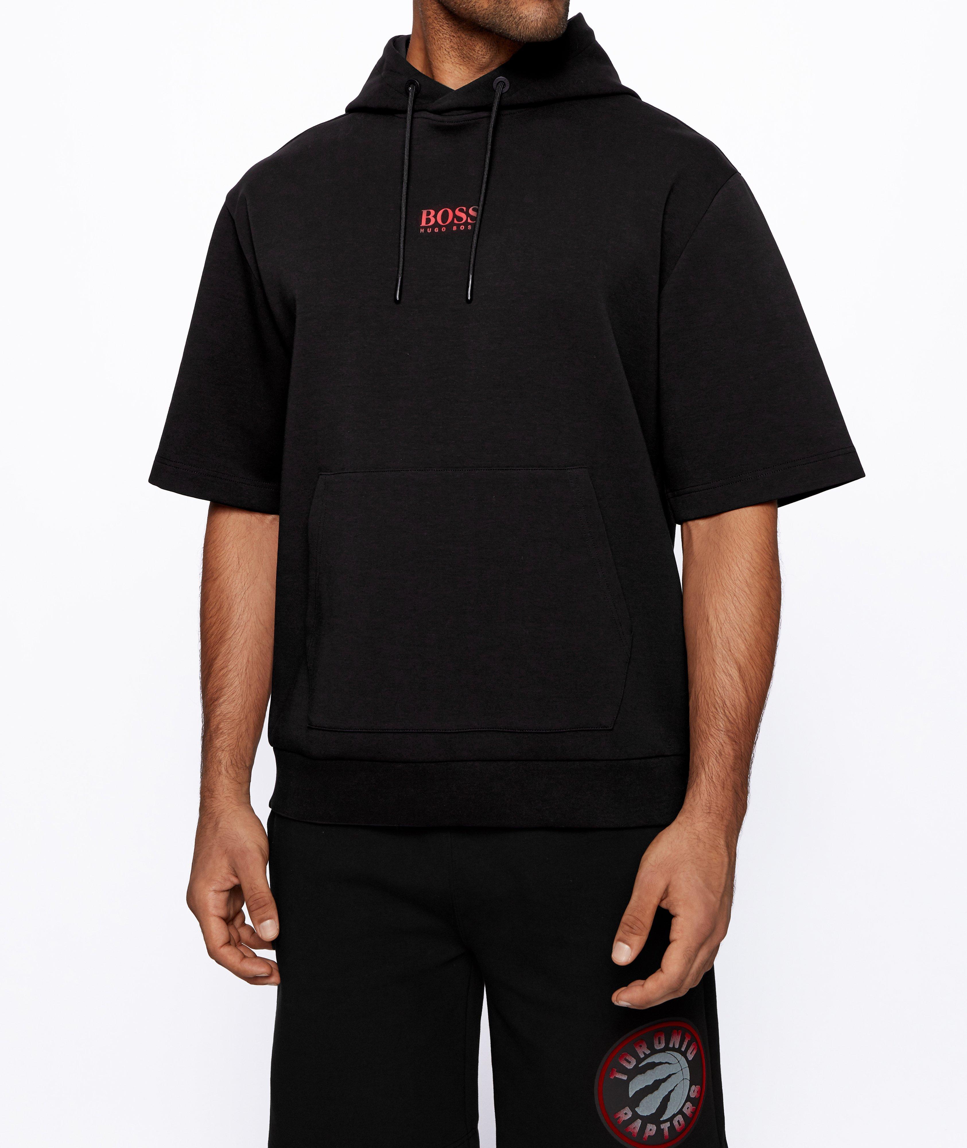 BOSS x NBA Short-Sleeve Hoodie image 1