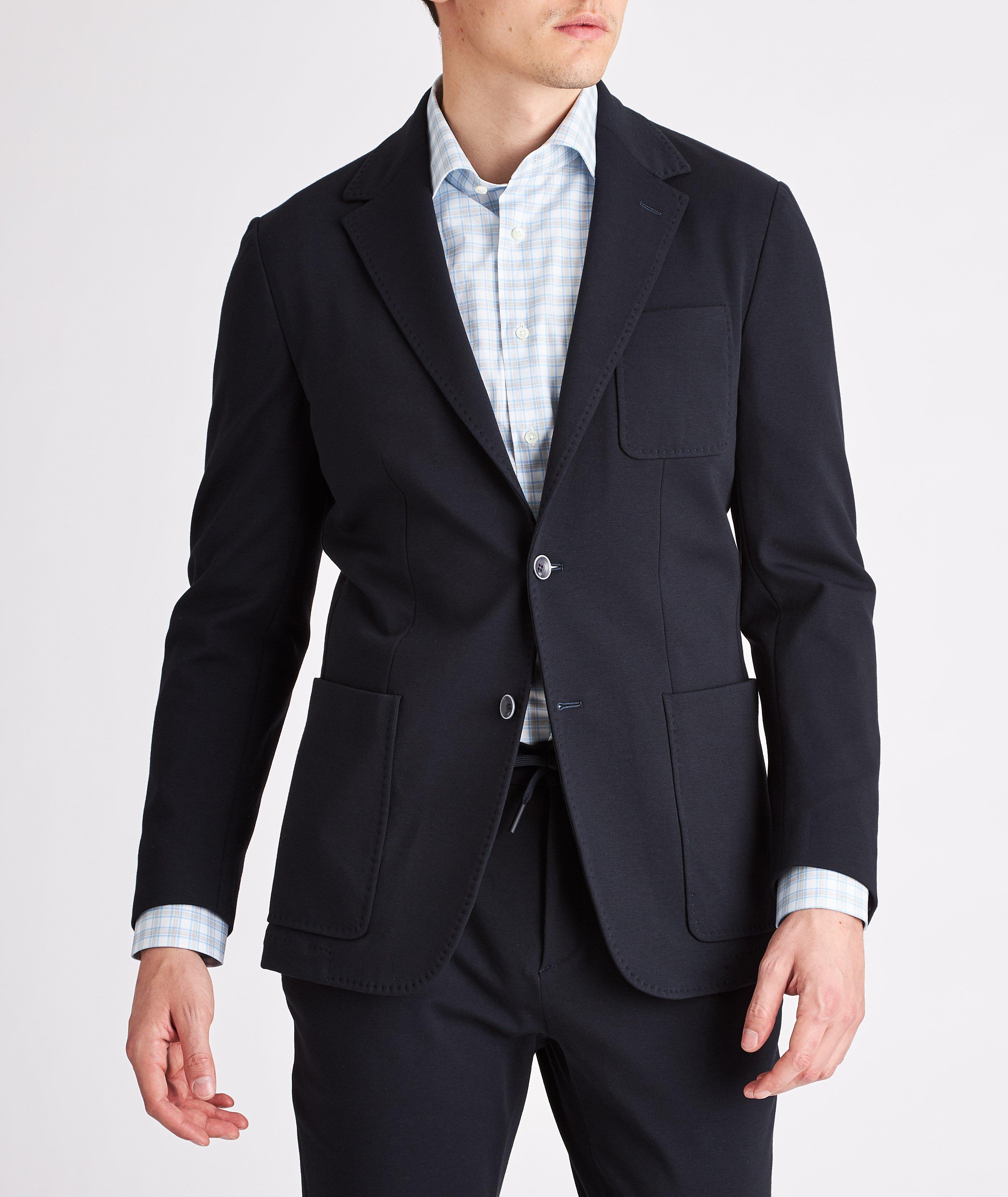 Stretch-Cotton Jersey Sport Jacket image 1