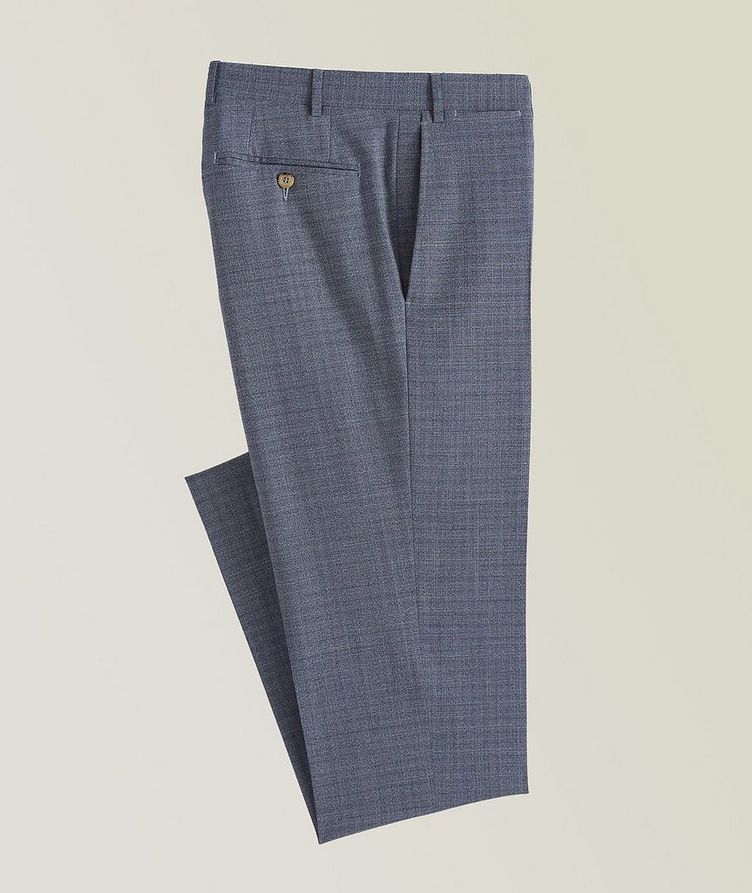 Kei Impeccabile Wool Melange Crosshatch Dress Pants image 0