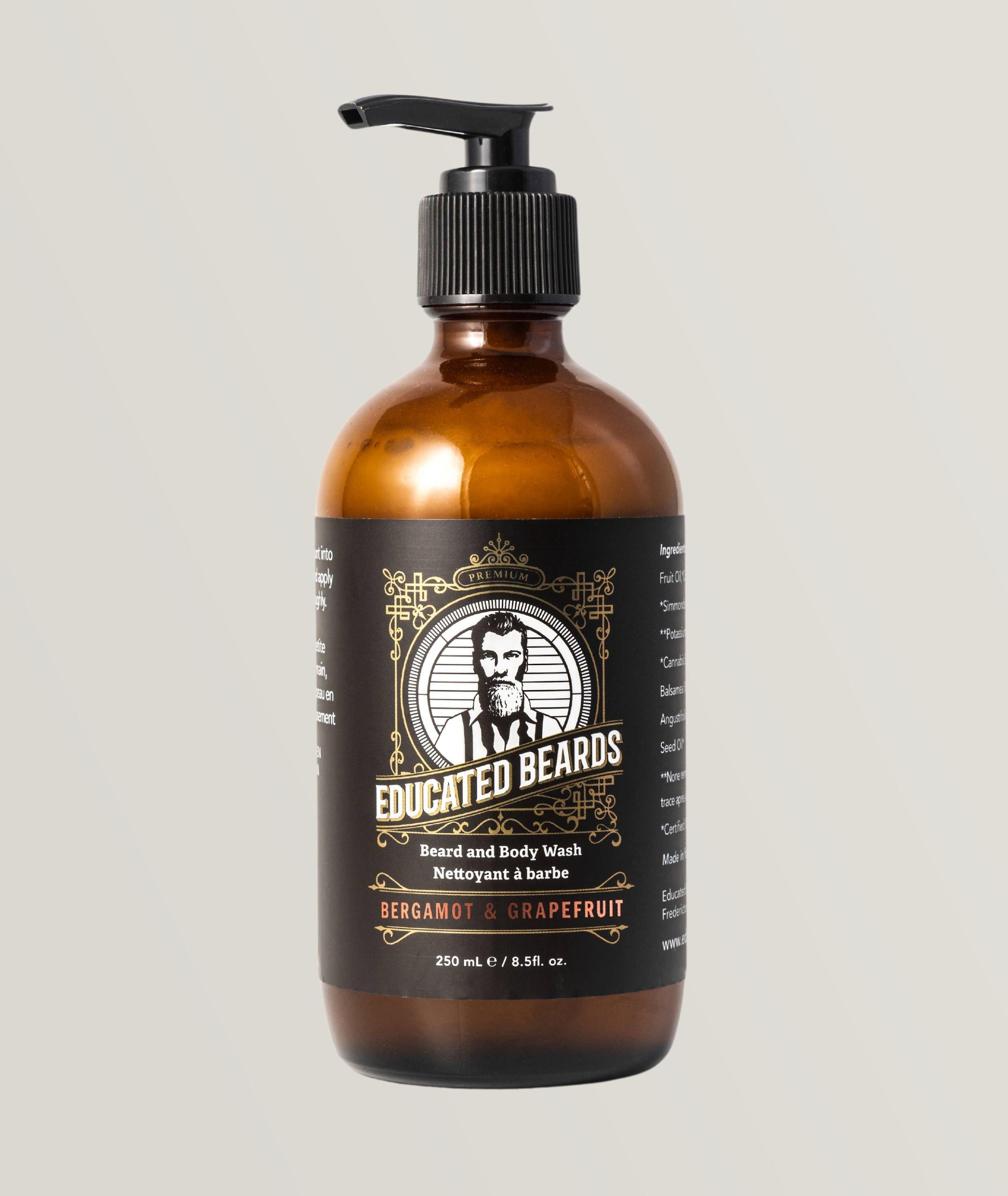 Educated Beards Bergamot Grapefruit Beard Wash