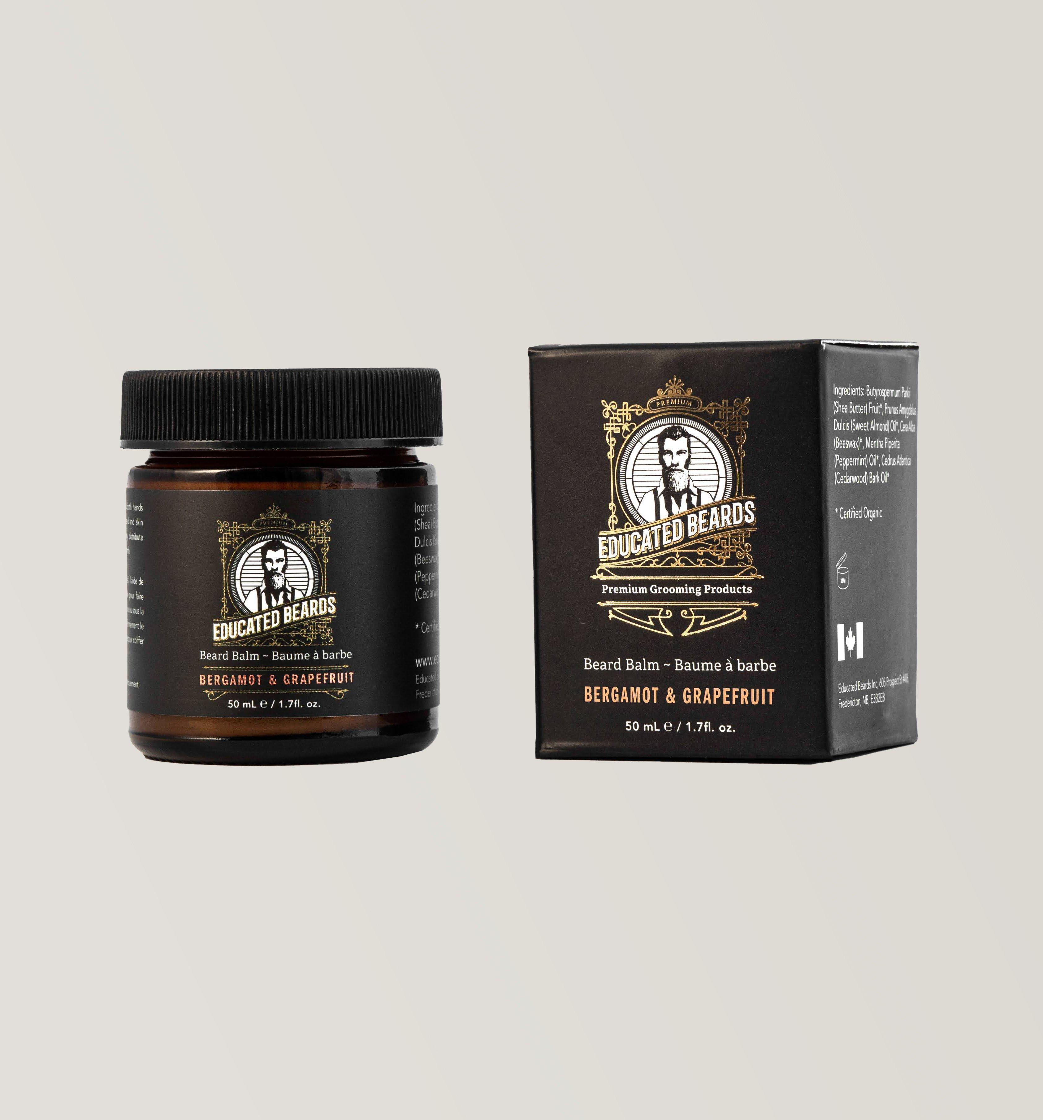 Baume à barbe à la bergamote et au pamplemousse image 1
