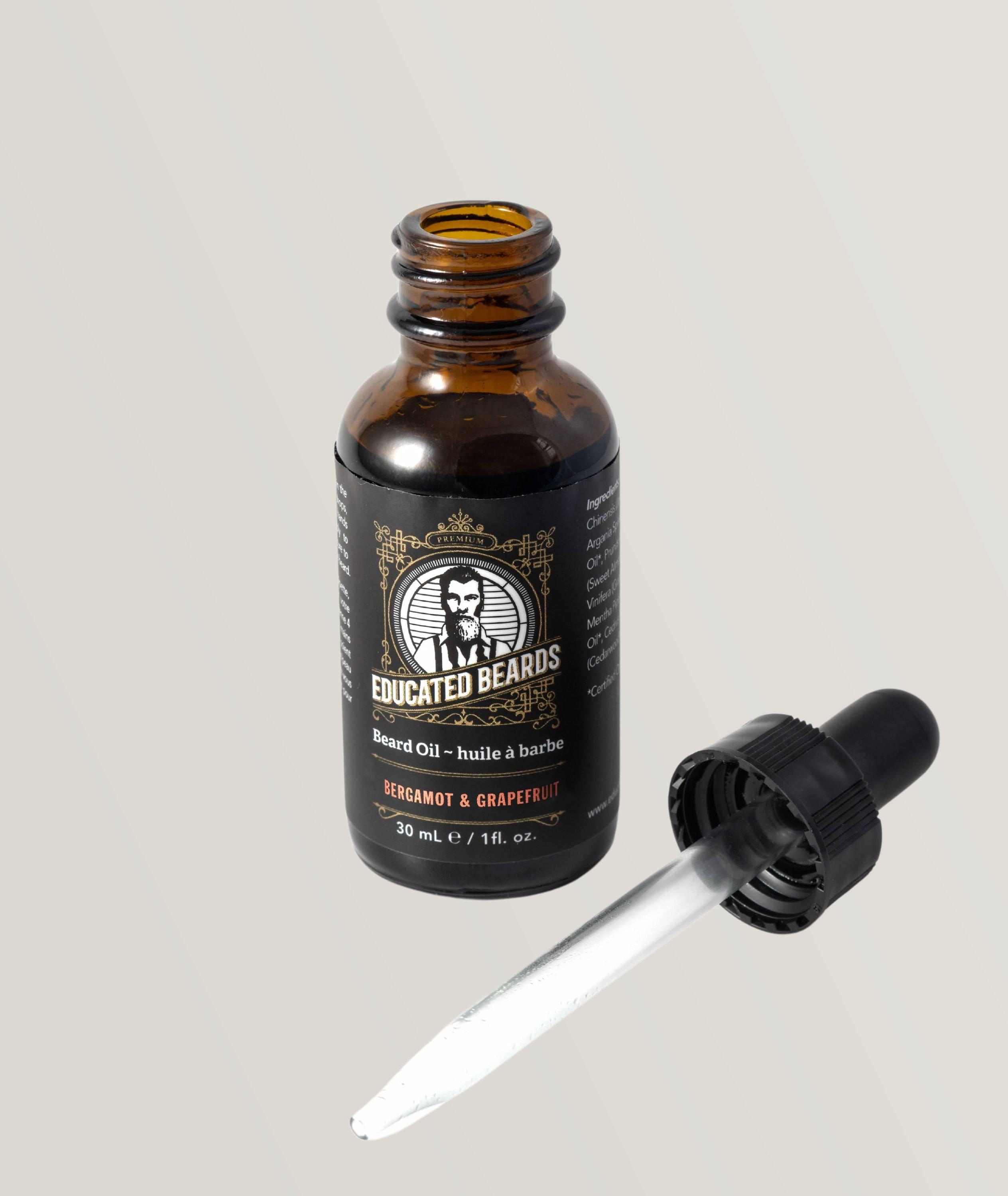 Educated Beards Bergamot Grapefruit Beard Oil