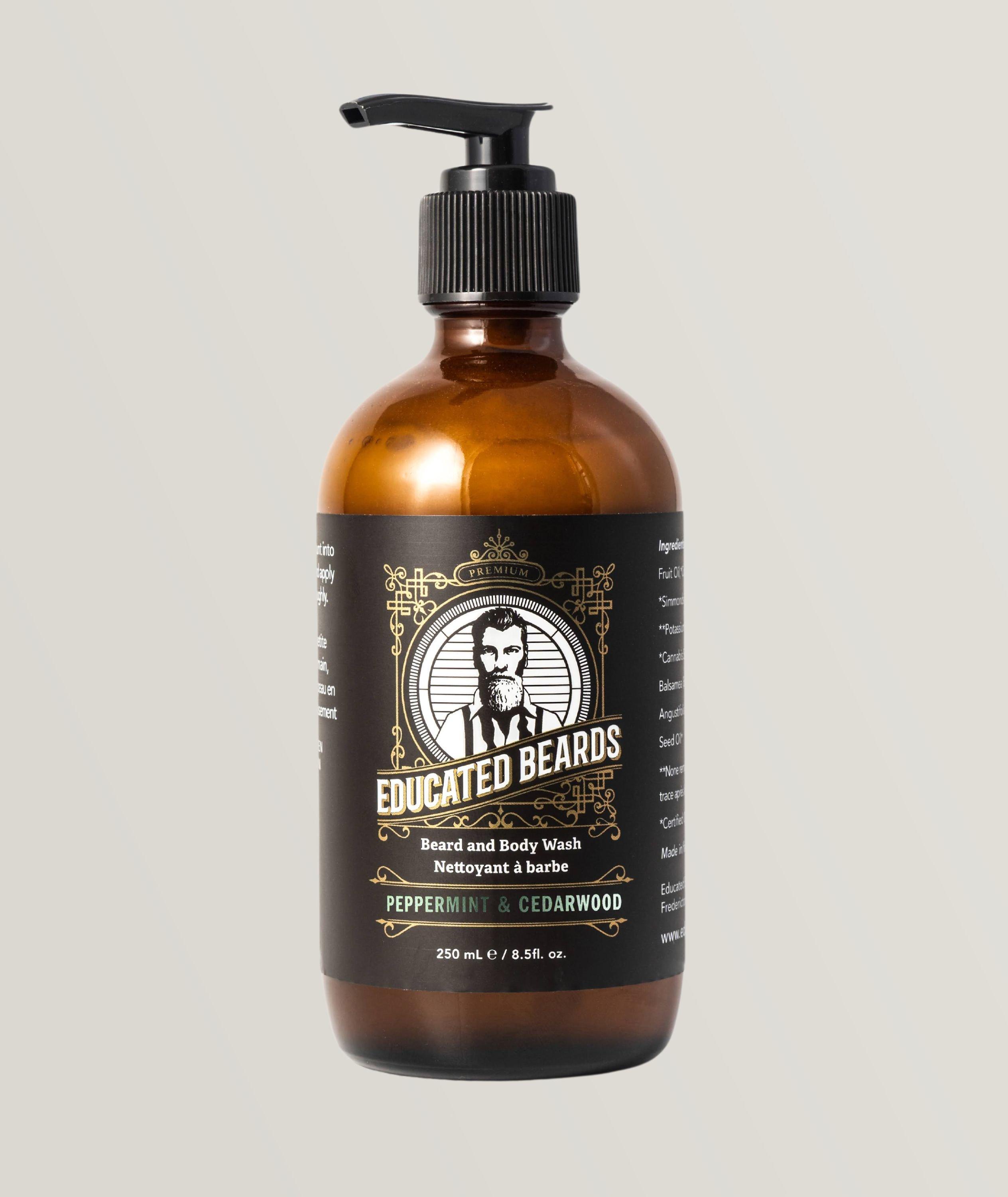 Educated Beards Peppermint Cedarwood Beard Wash Beard Wash