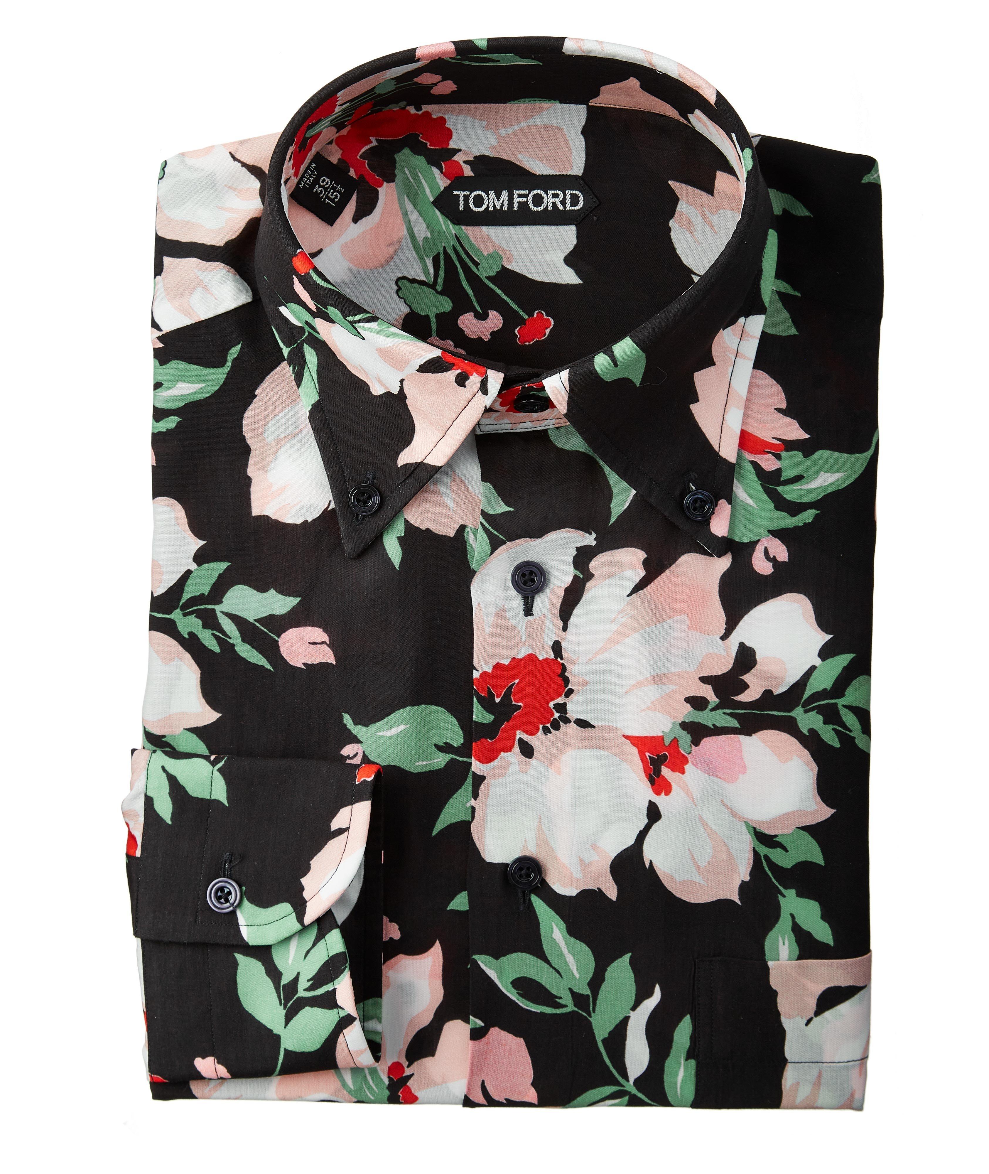 Floral Lyocell Shirt image 0