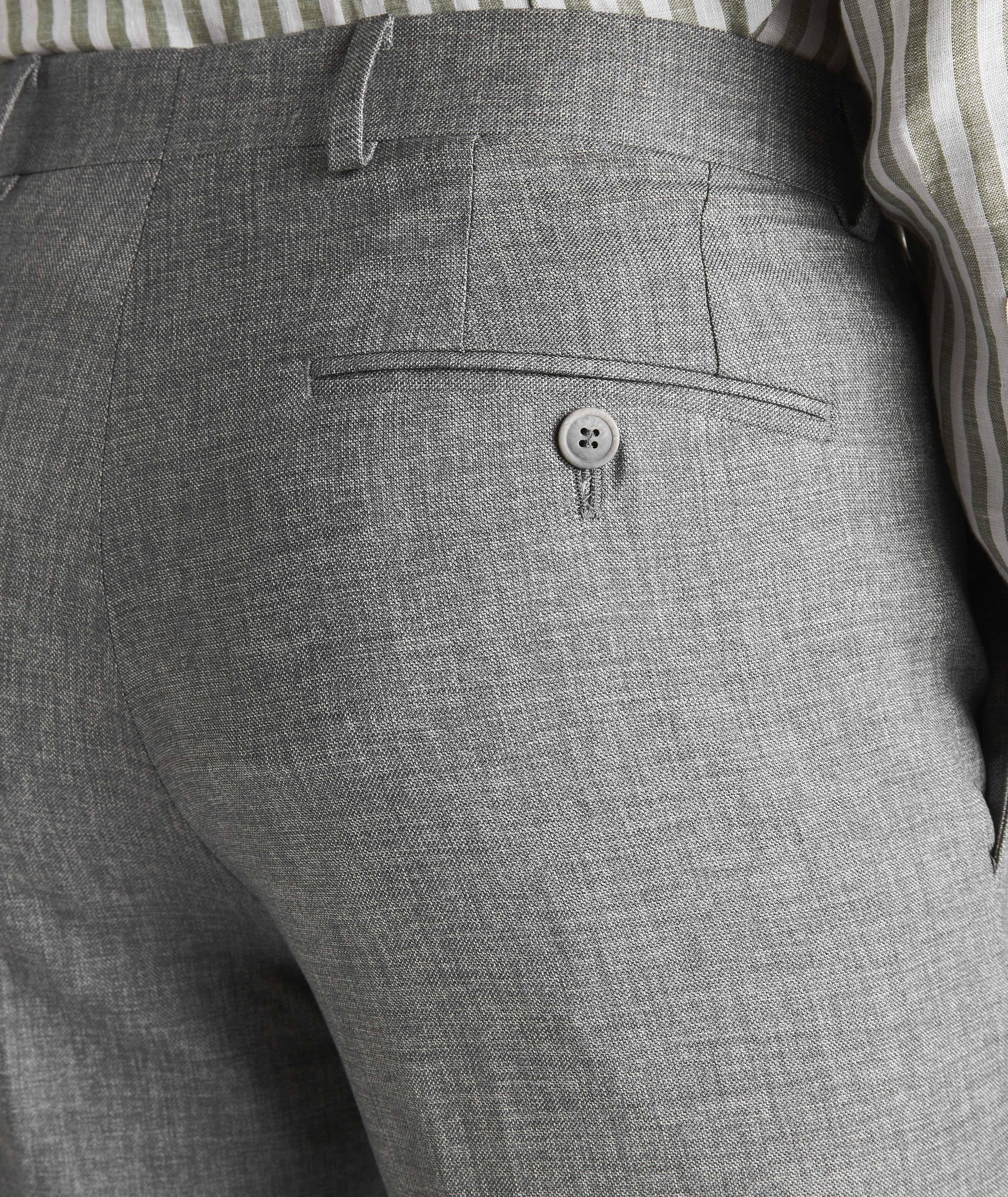 Pantalon habillé de coupe semi-ajustée image 3