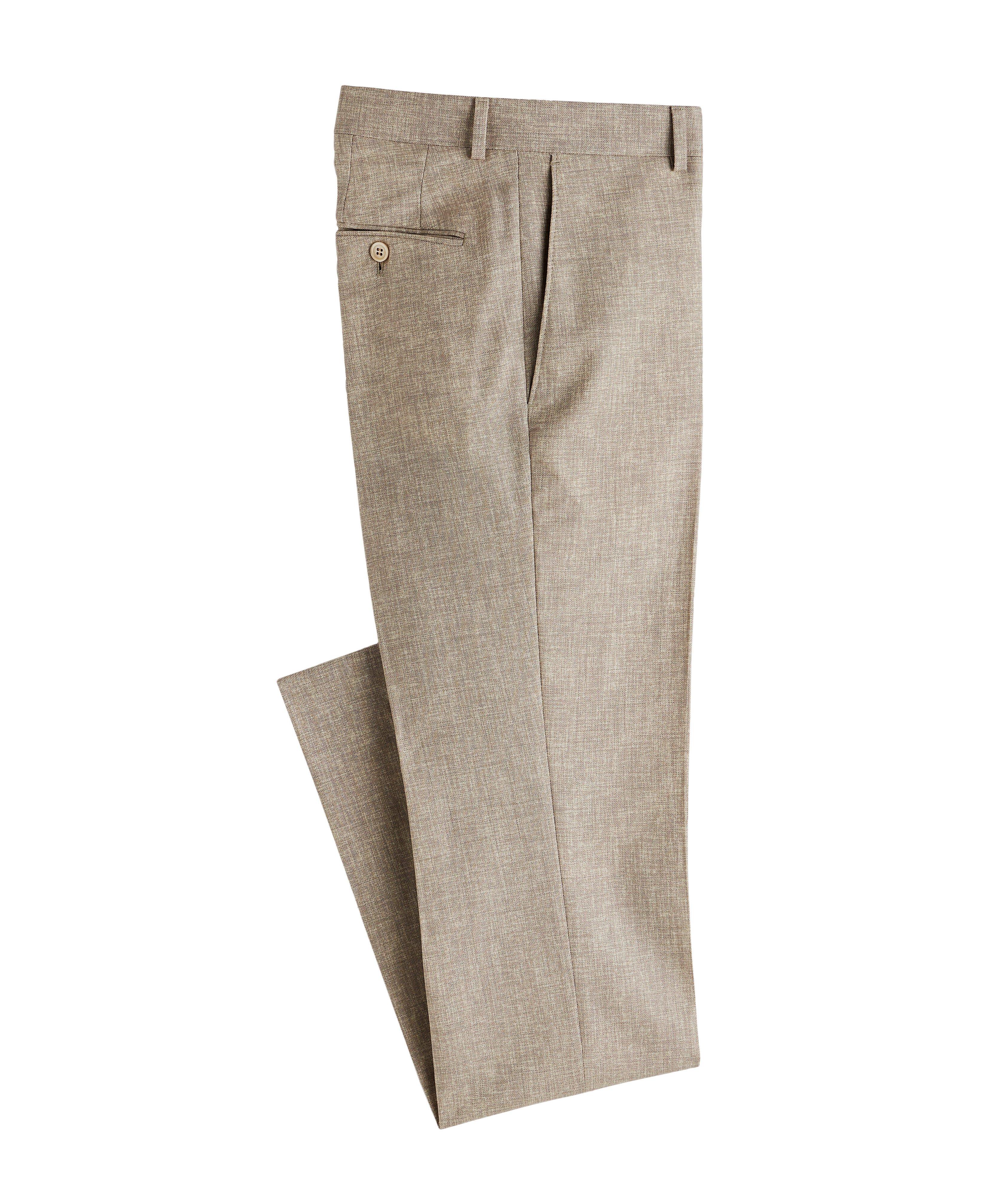 Pantalon habillé de coupe semi-ajustée image 0