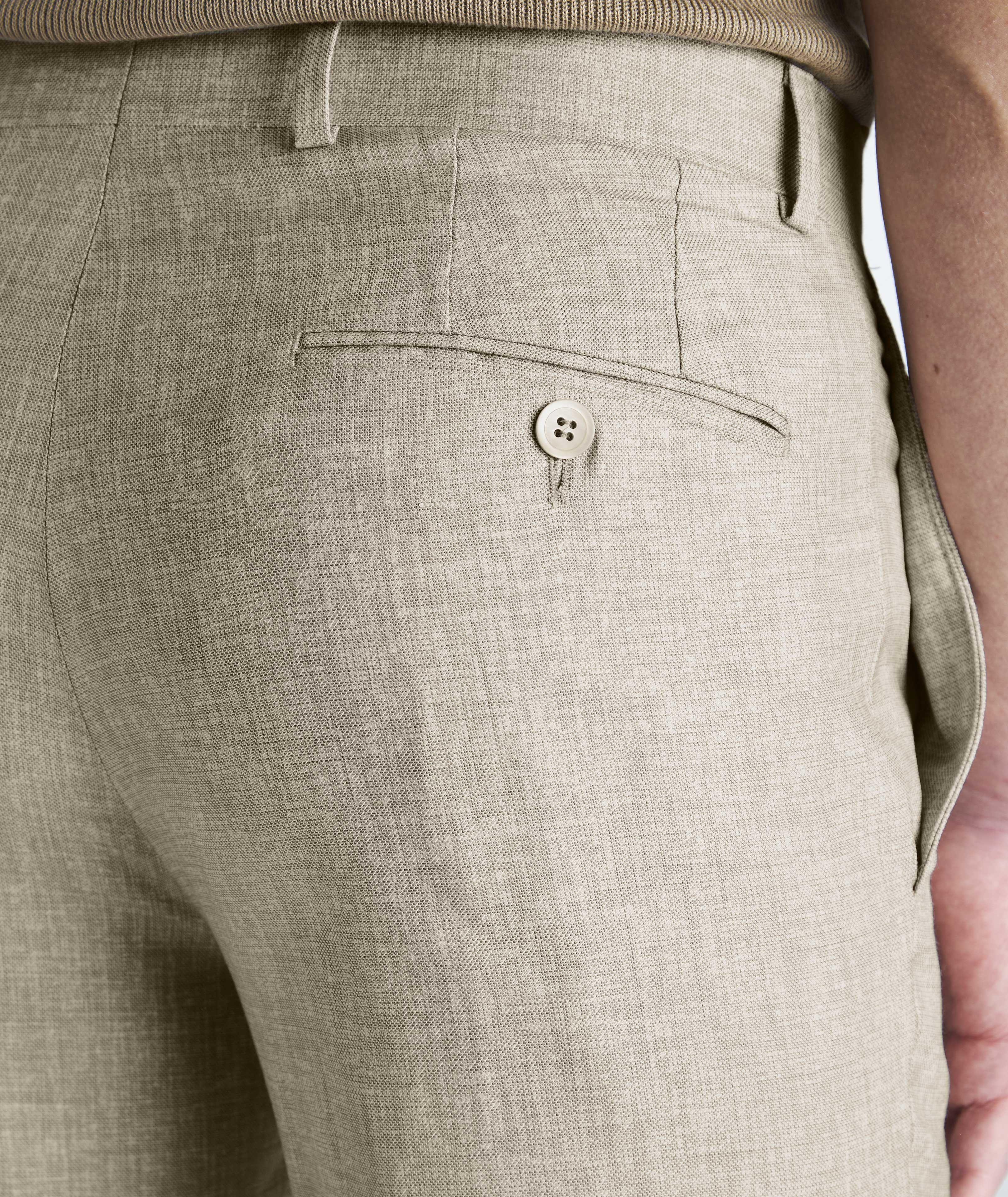 Pantalon habillé de coupe semi-ajustée image 3