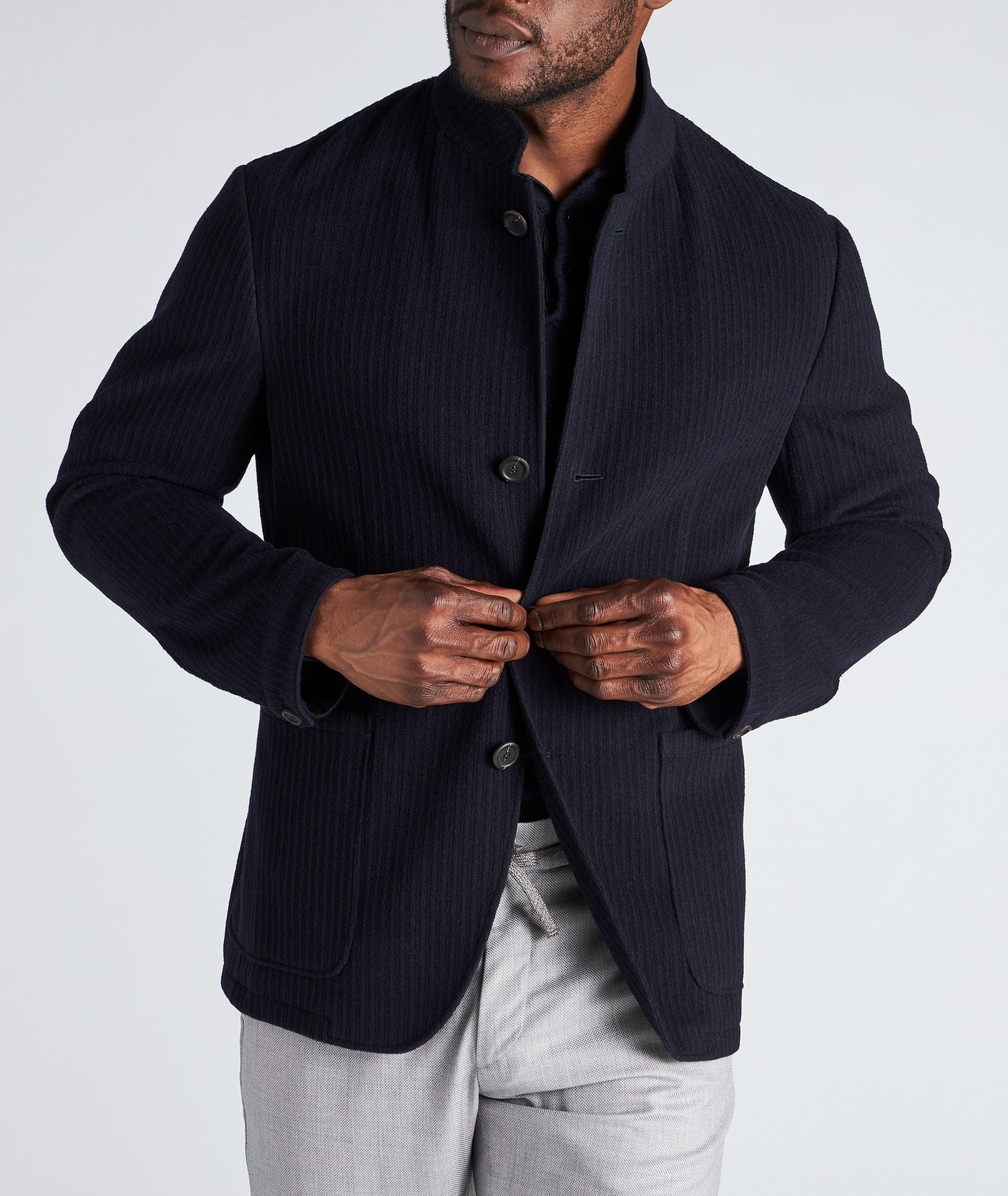 Unstructured Wool Sports Jacket image 1