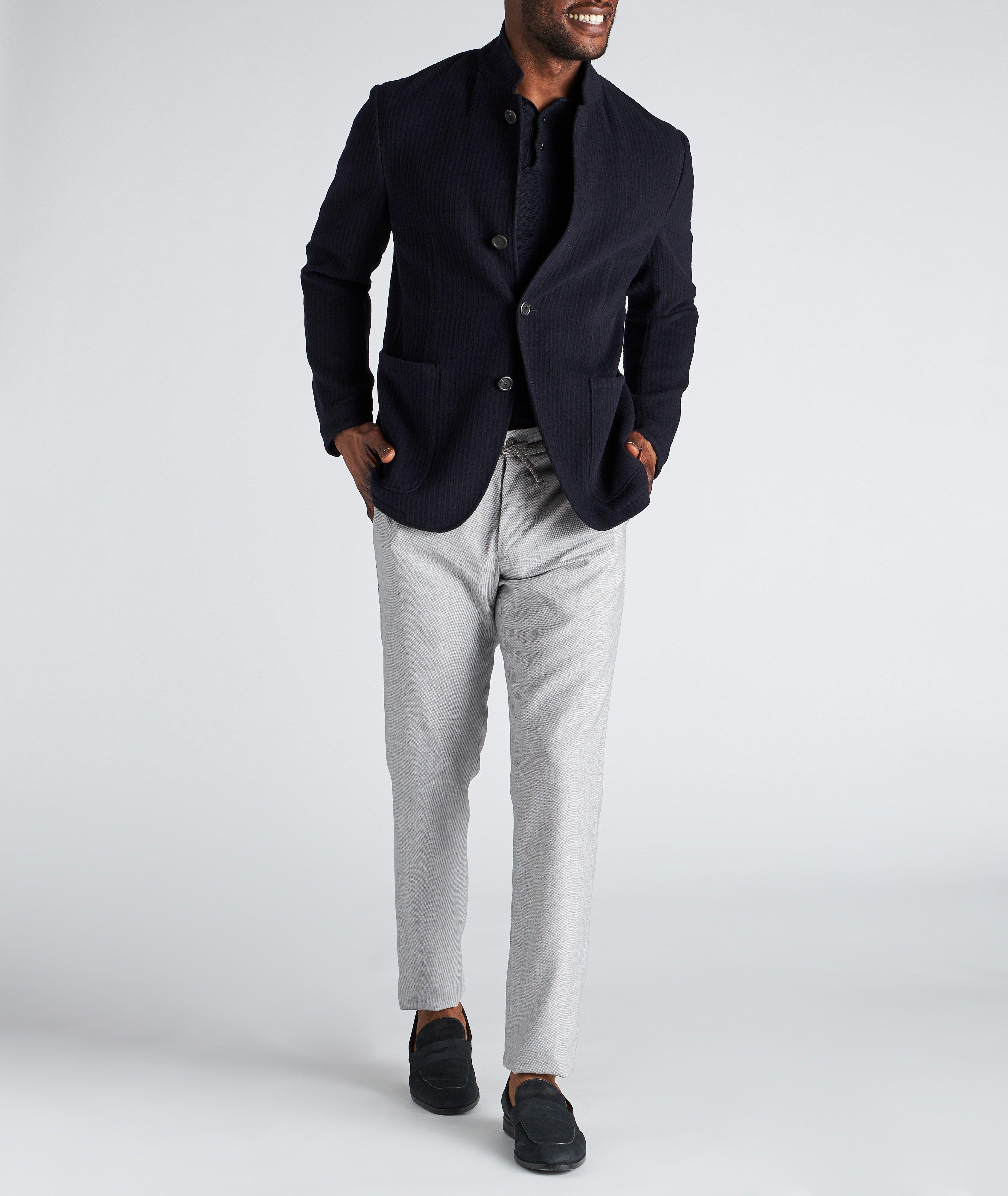 Unstructured Wool Sports Jacket image 4