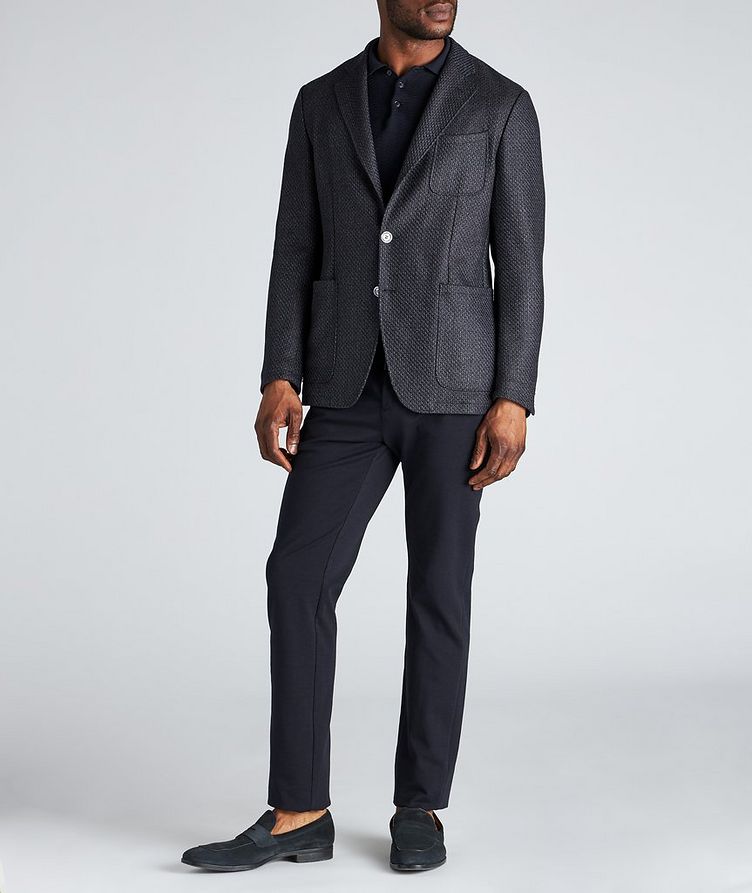 Unstructured Tweed Wool Sports Jacket image 4