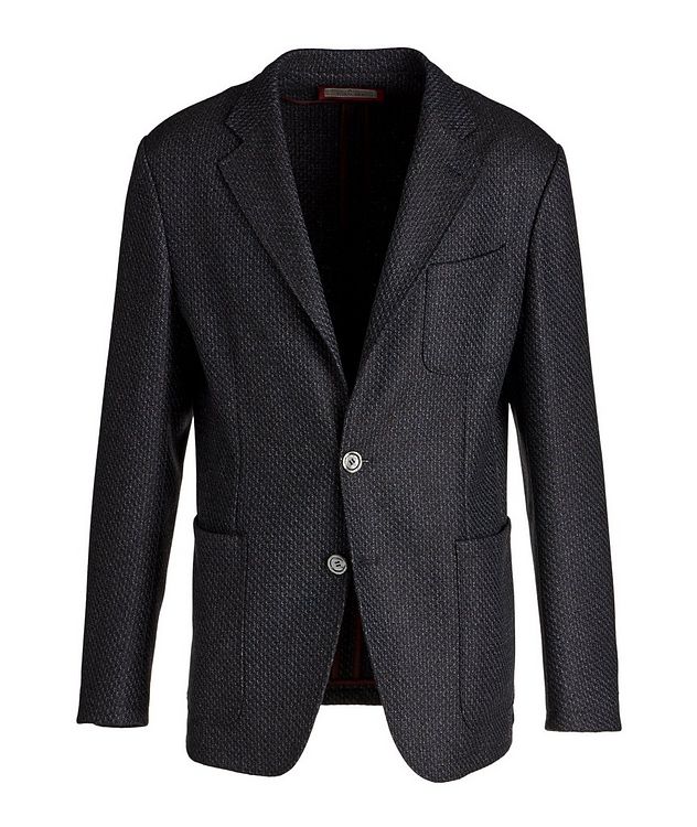 Unstructured Tweed Wool Sports Jacket picture 1