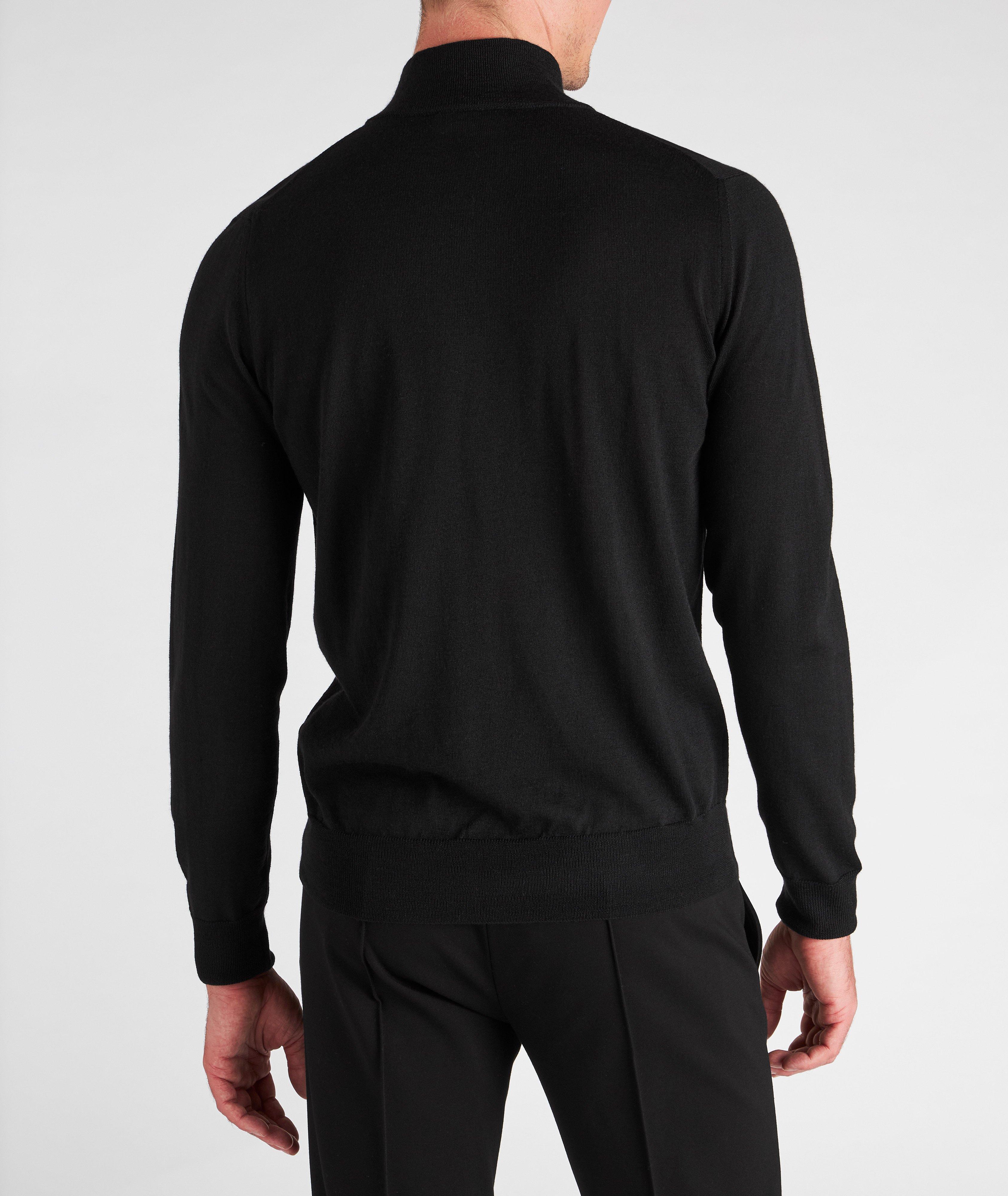 Half-Zip Wool Sweater image 2