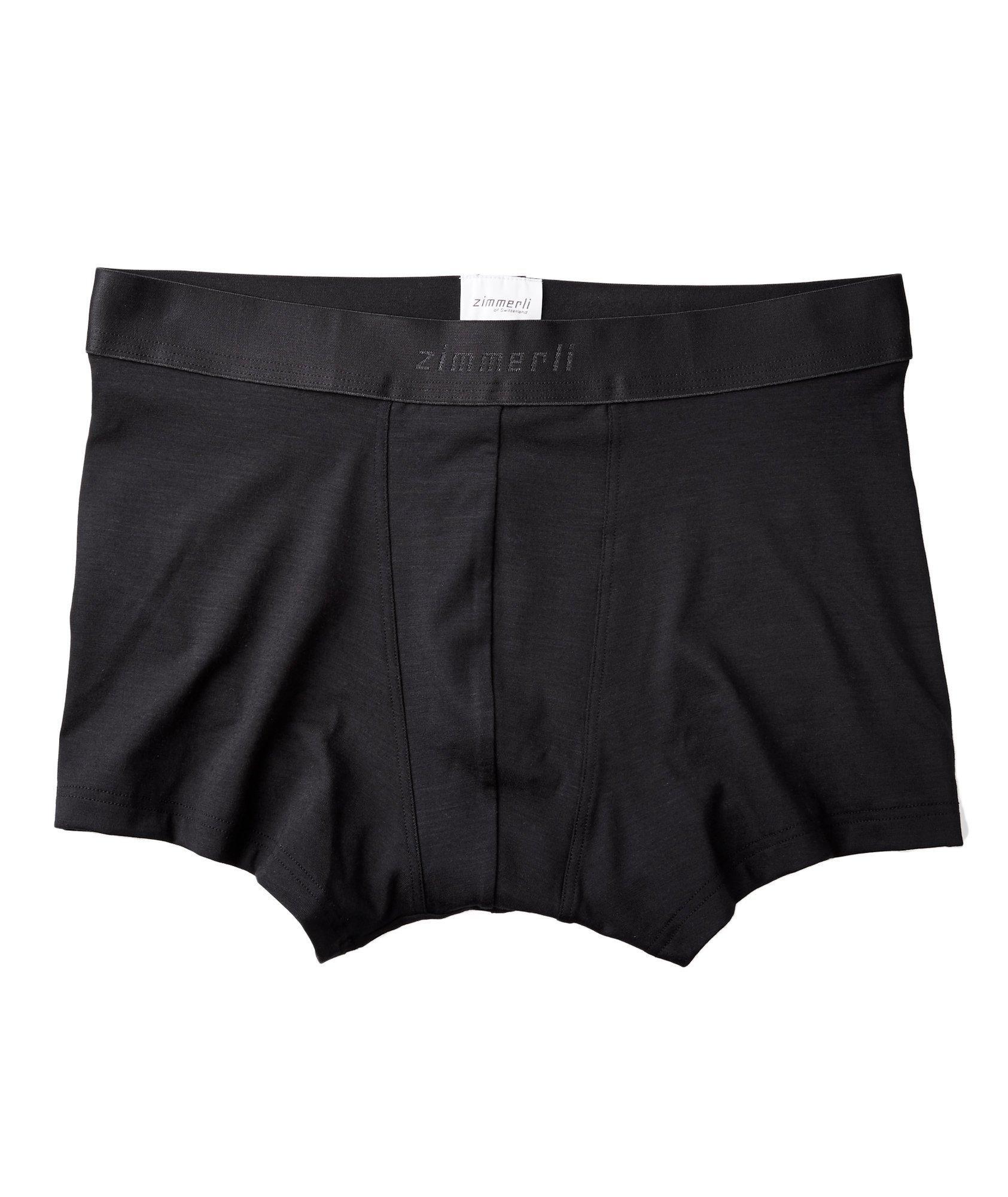 Mens Zimmerli navy Silk Boxers