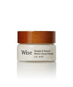 Wise Red Maple Cream Pomade in Reusable Glass Jar 