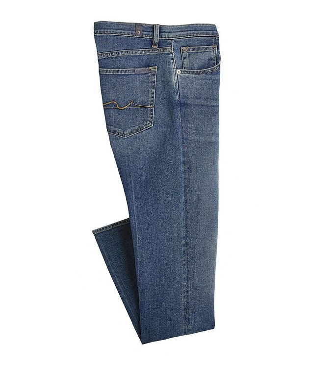 Slimmy Squiggle Stretch-Cotton Jeans picture 1