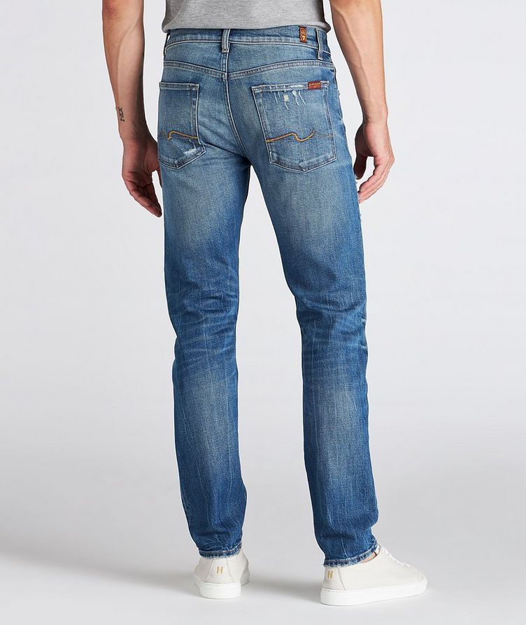 Adrien Distressed Stretch-Cotton Jeans image 2