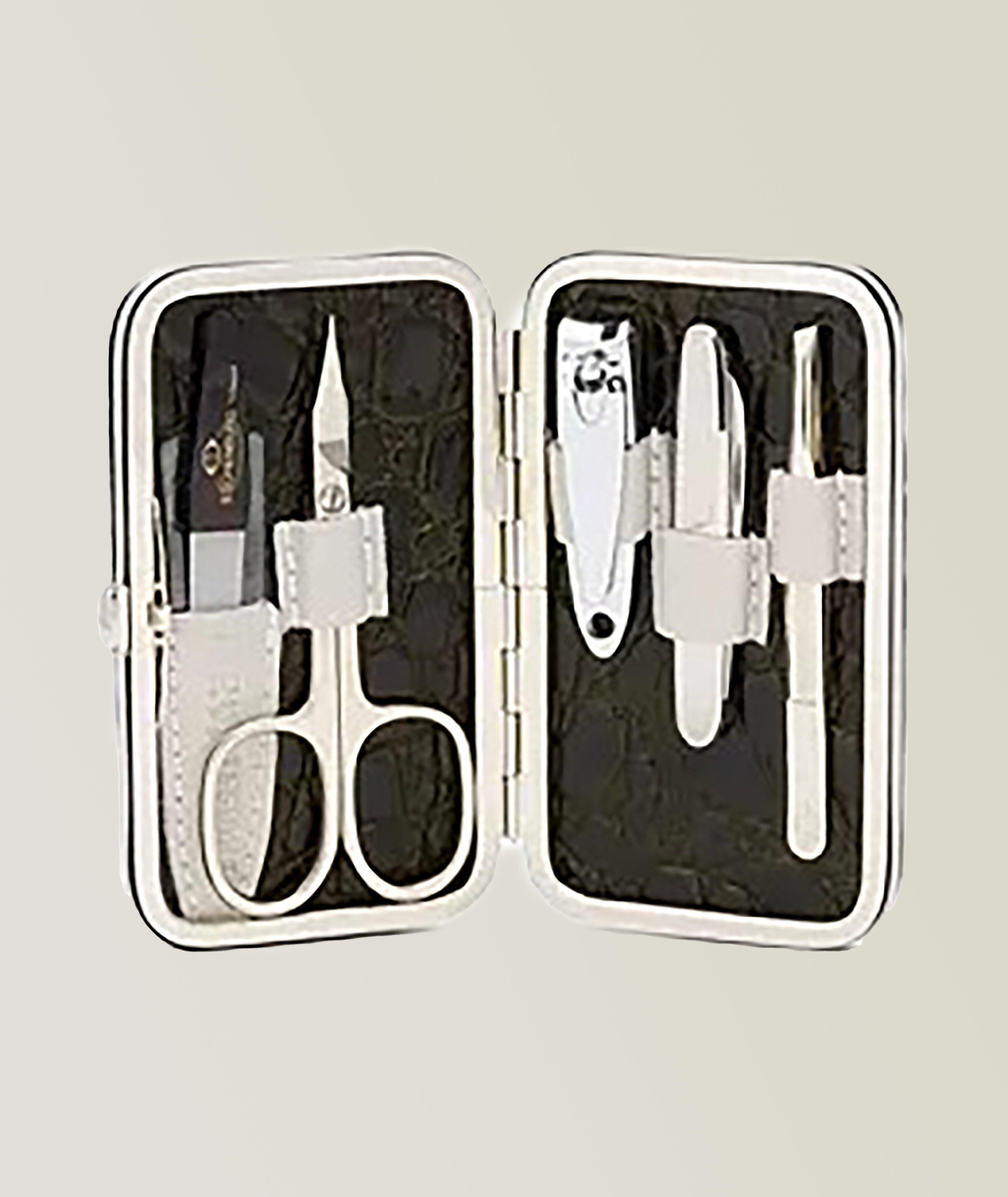 Faux Croc 5 pc Manicure Set  image 0