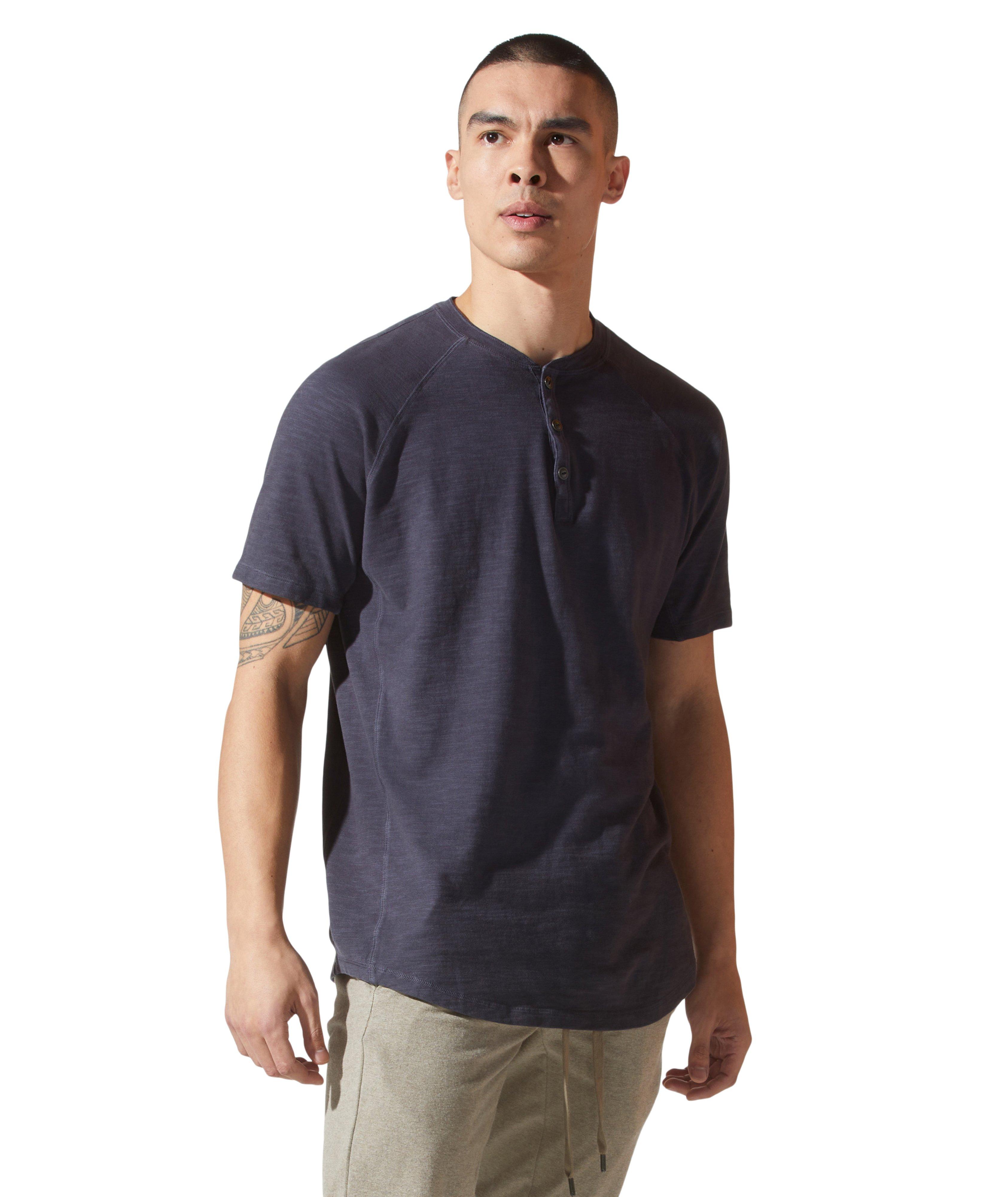 Soft Slub Jersey Legend Henley image 0