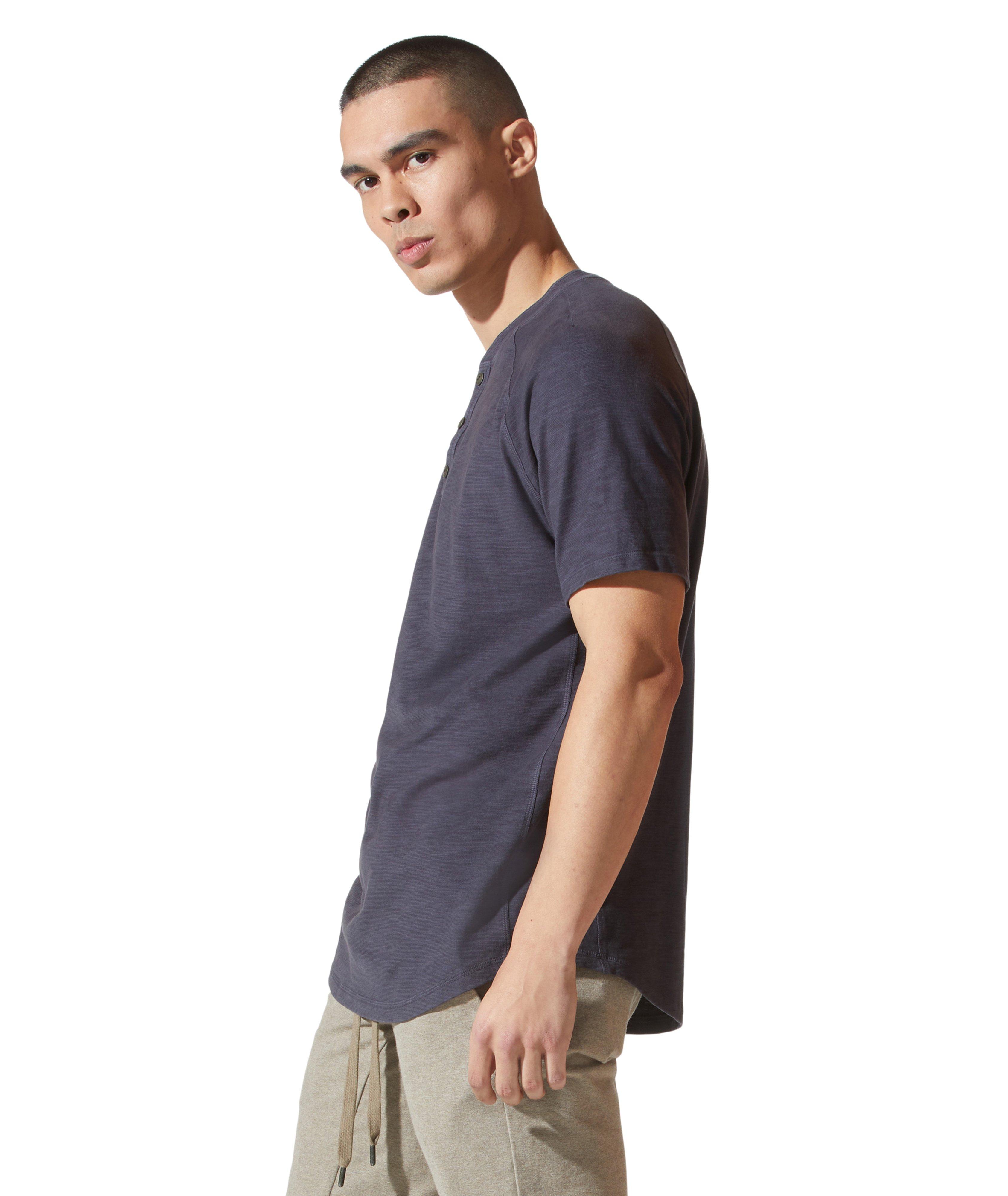 Soft Slub Jersey Legend Henley image 1
