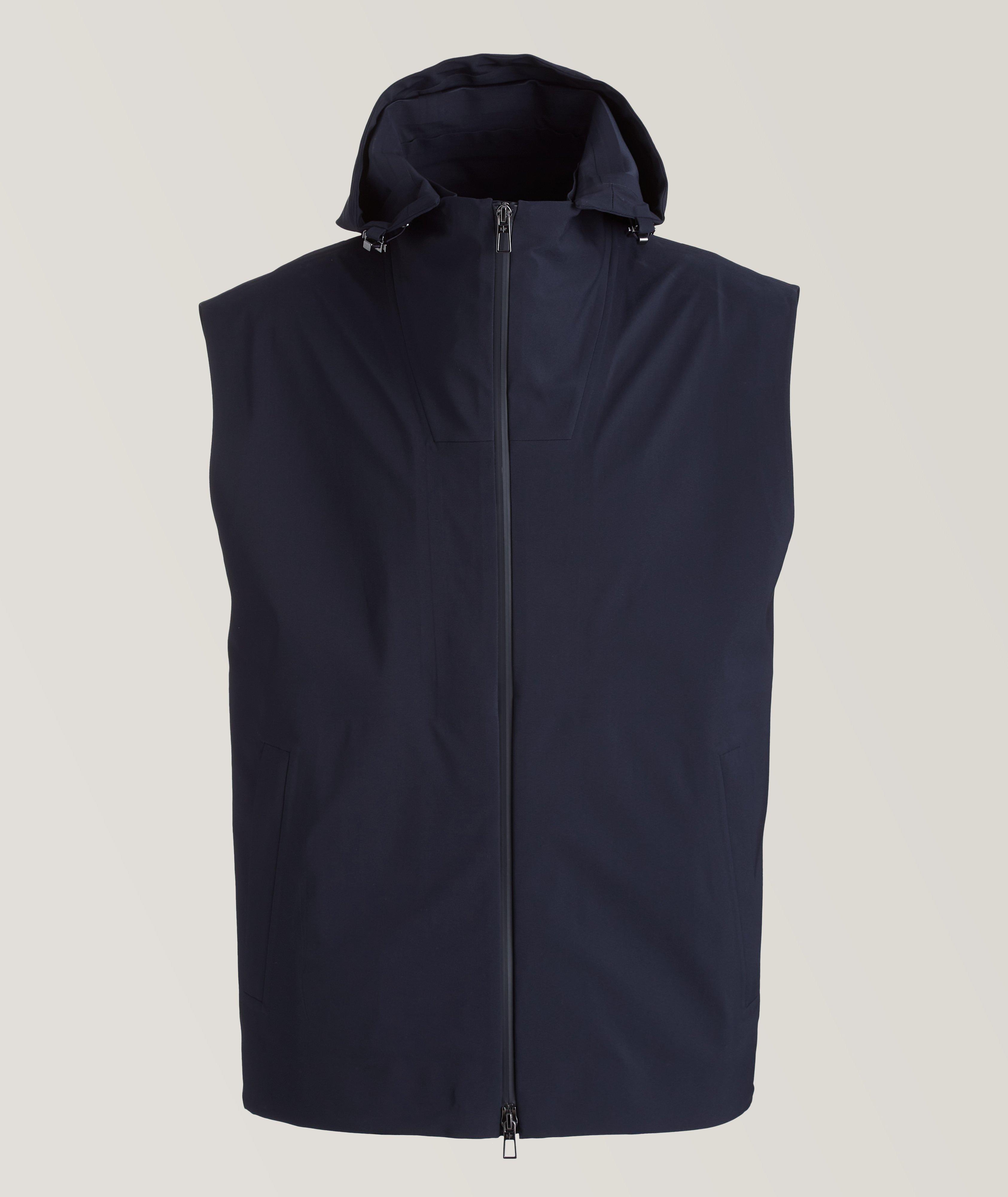 Storm System Stretch-Wool, Nylon, and Silk Vest image 0