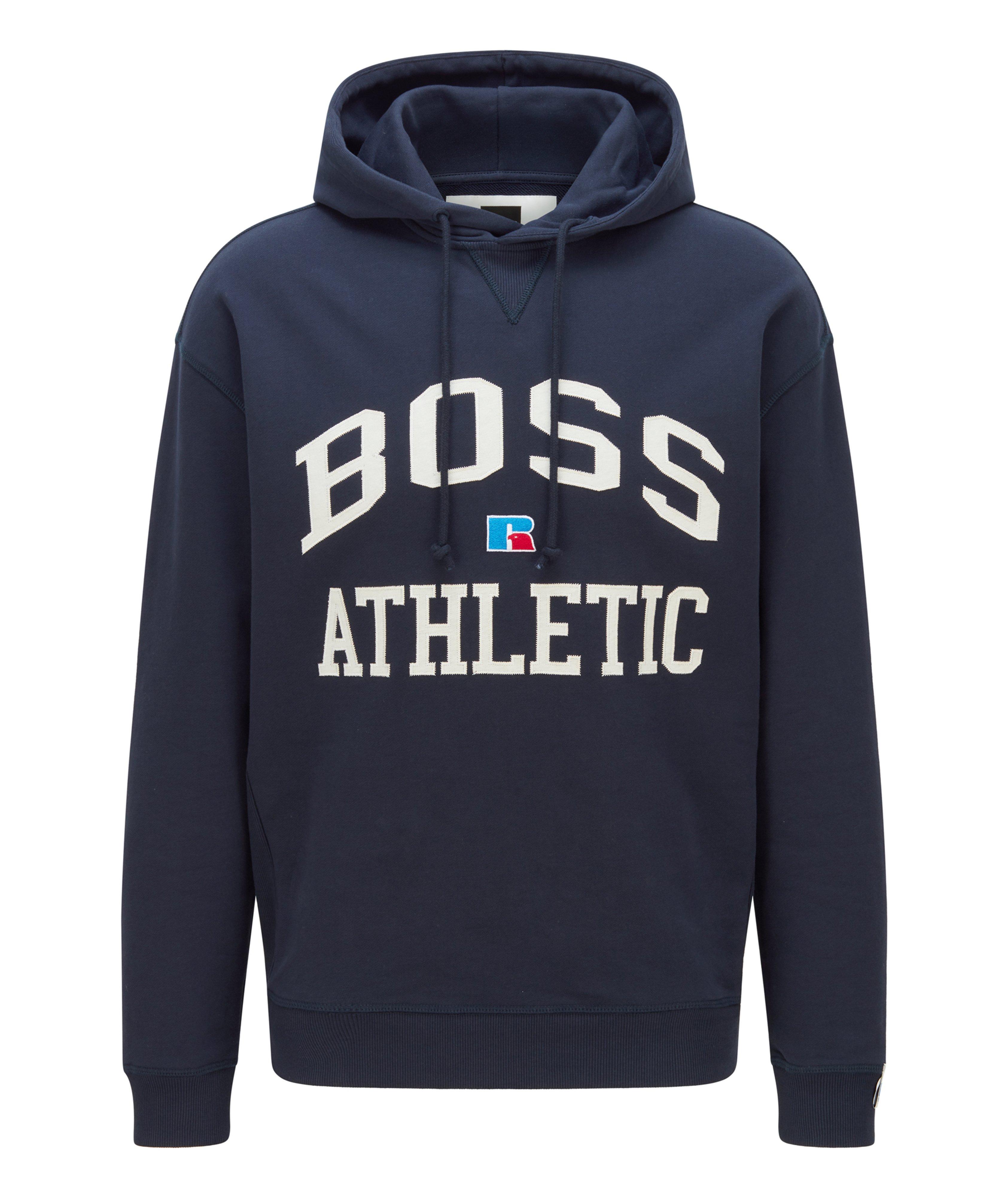 BOSS x Russell Athletic Organic Cotton Hoodie image 0