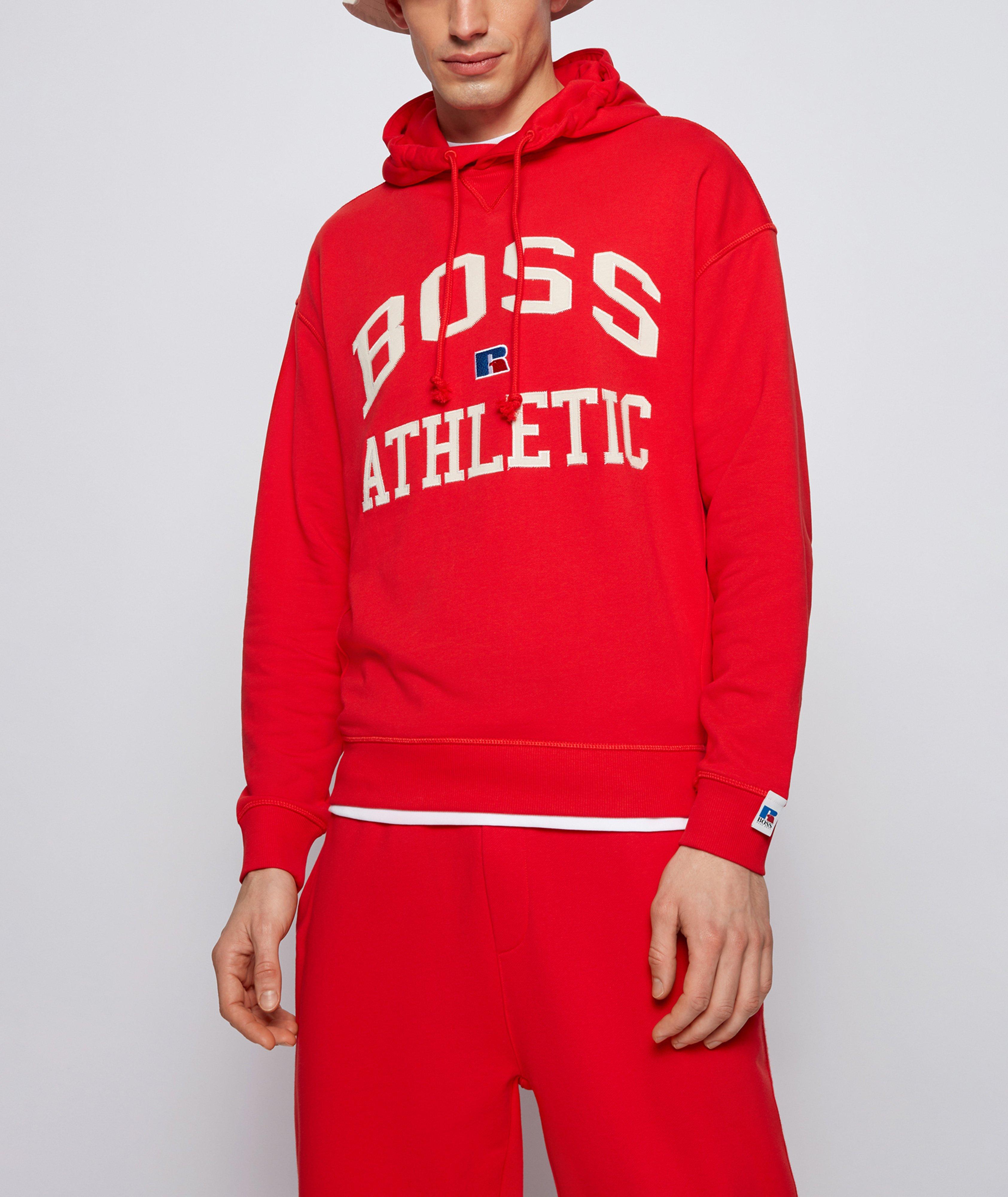 BOSS x Russell Athletic Organic Cotton Hoodie image 1