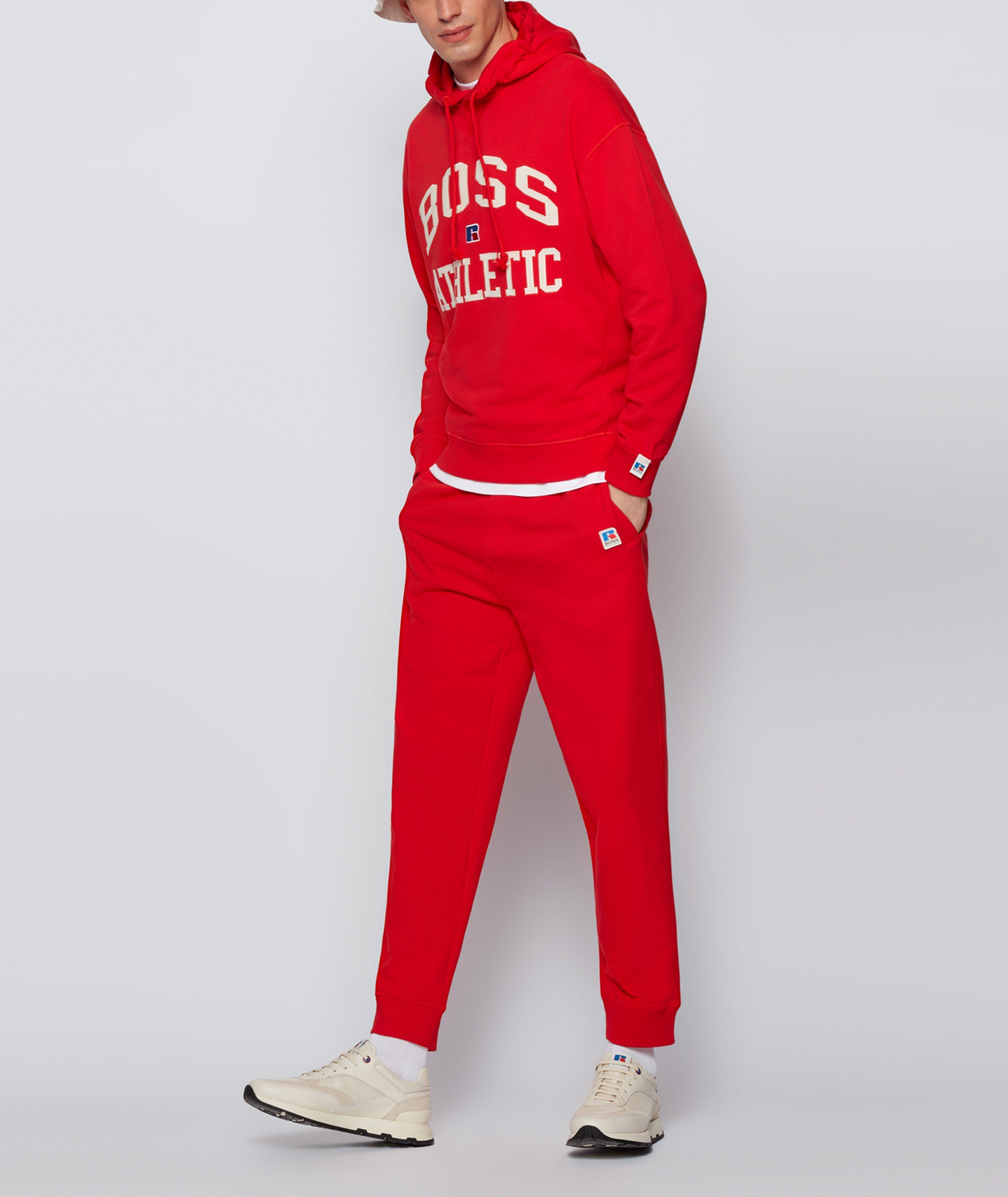 BOSS x Russell Athletic Organic Cotton Hoodie image 4