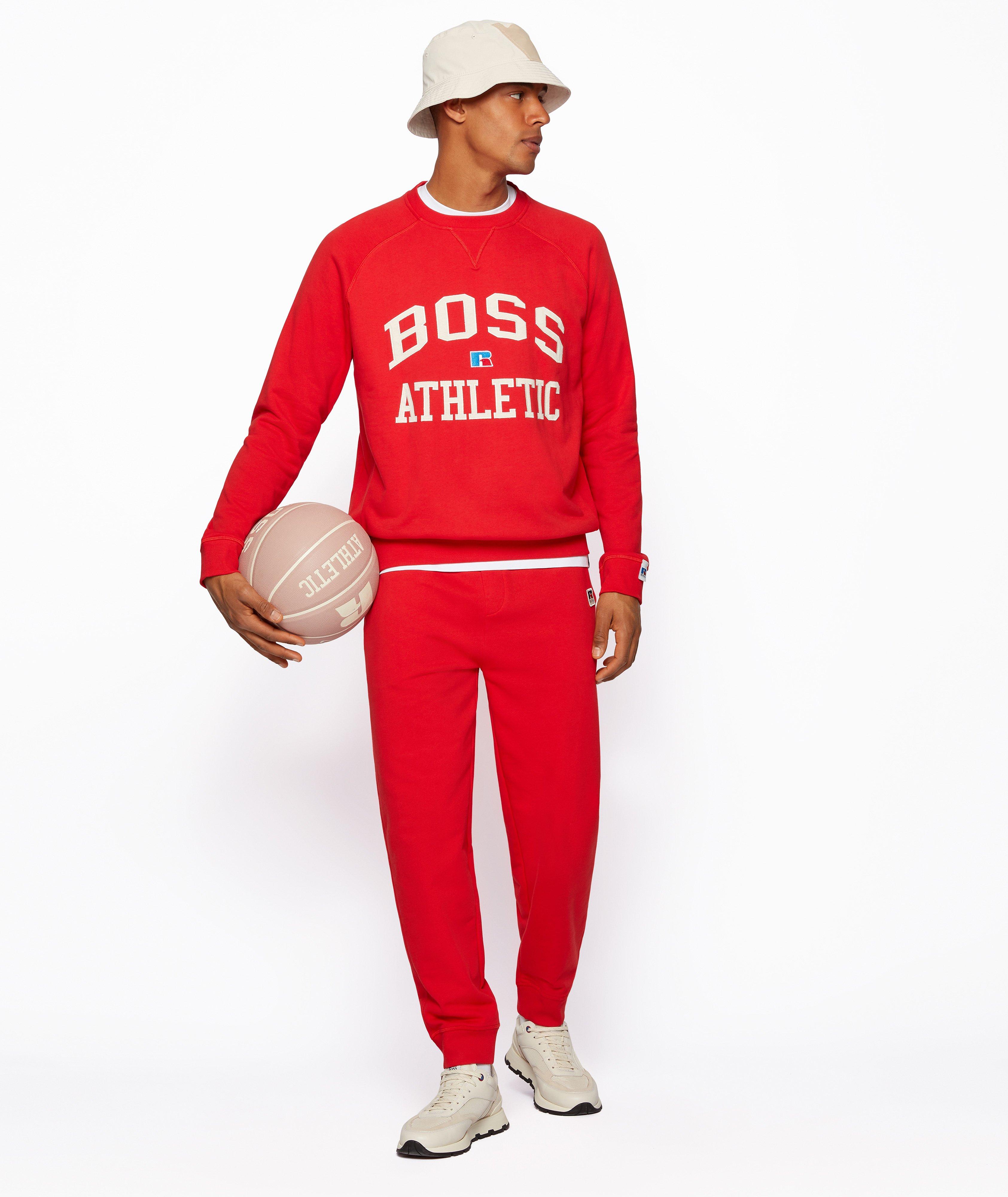 BOSS x Russell Athletic Organic Cotton Hoodie image 5