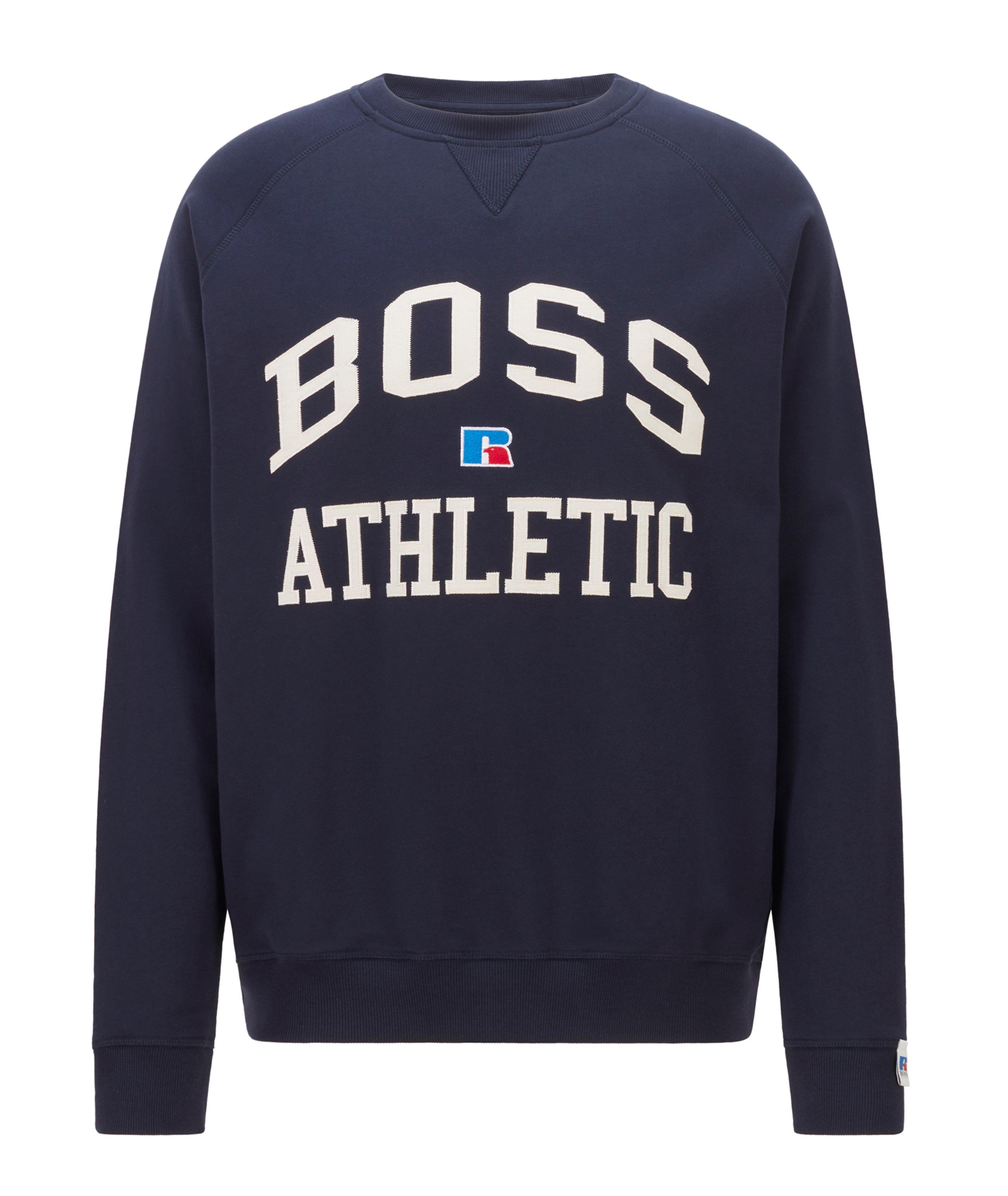 BOSS x Russell Athletic Organic Cotton Sweatshirt  image 0