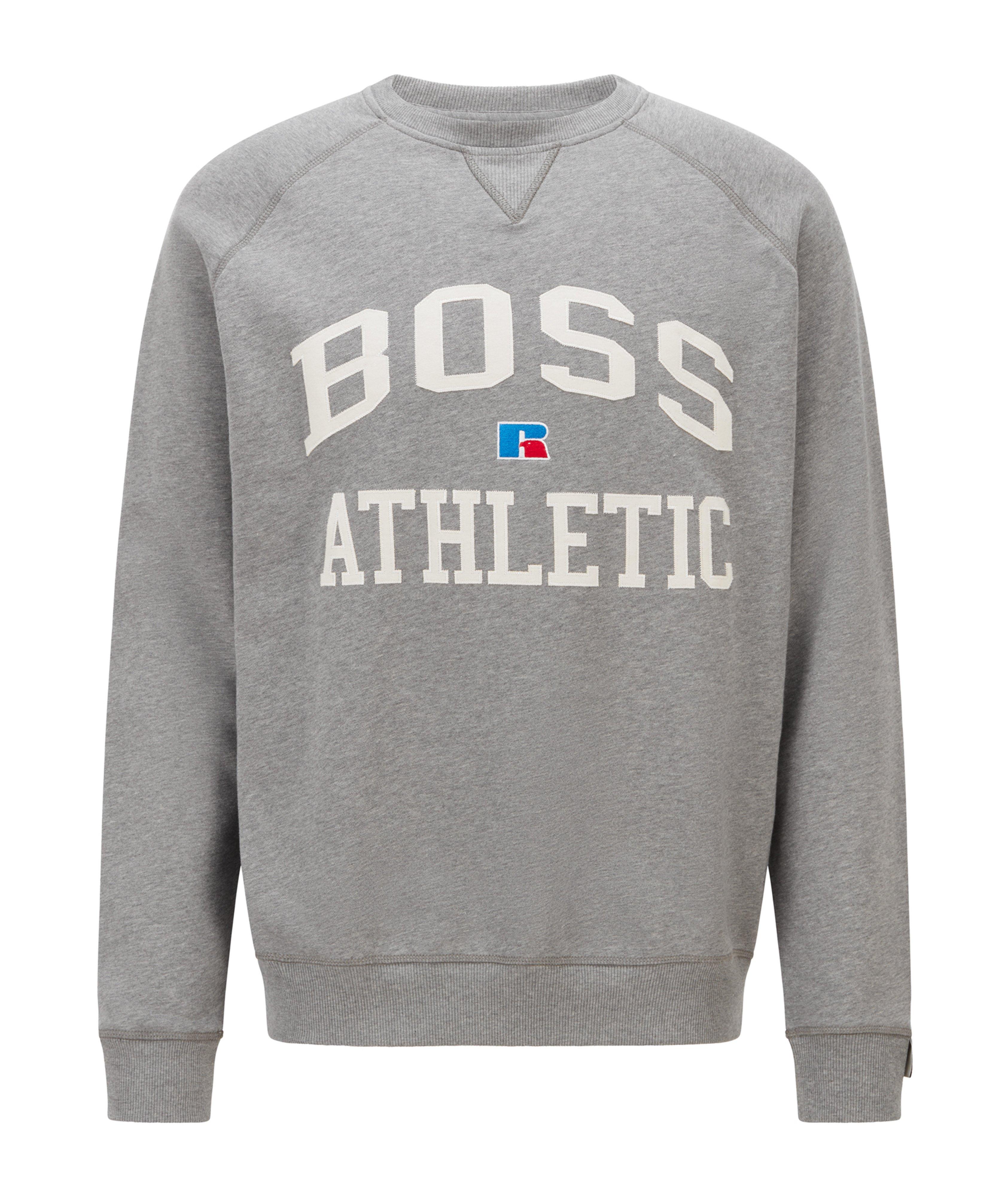 BOSS x Russell Athletic Organic Cotton Sweatshirt  image 0