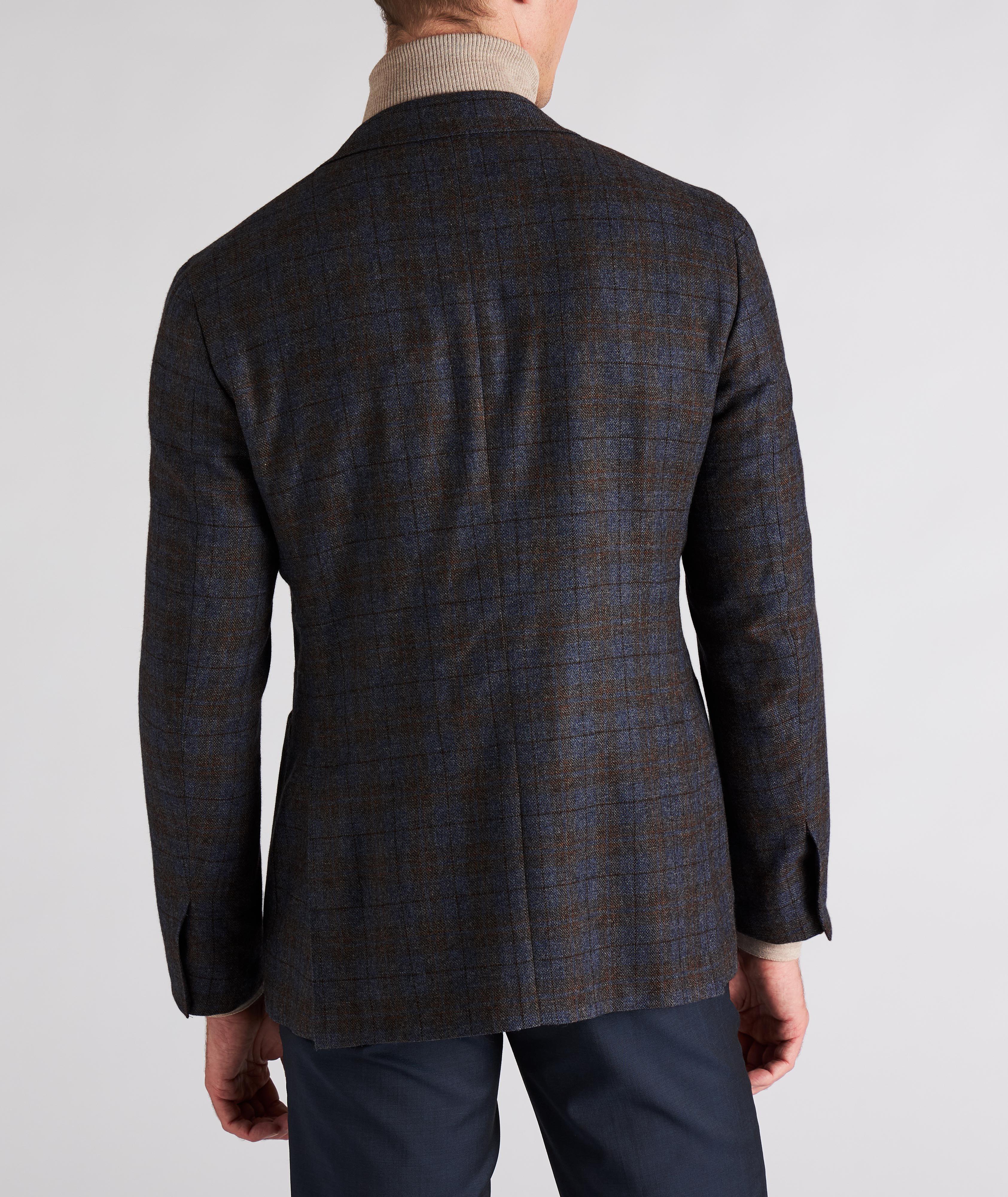 Slim Fit Checked Wool-Cashmere Sports Jacket image 2