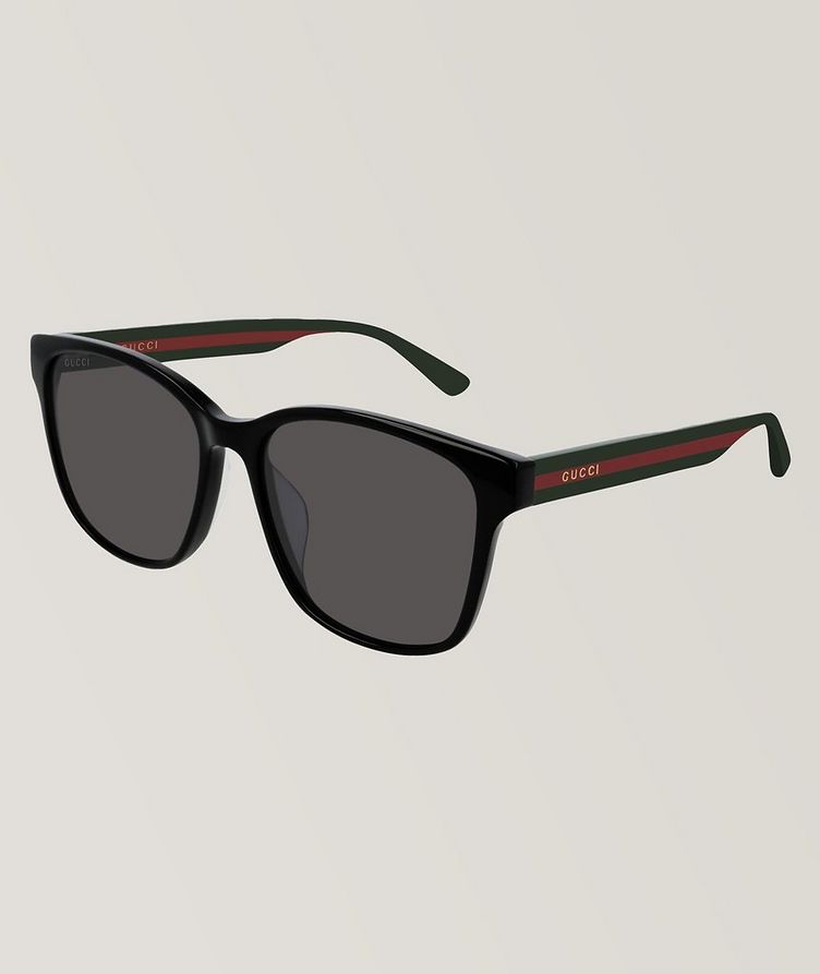 Shiny Web Classic Square Sunglasses image 0