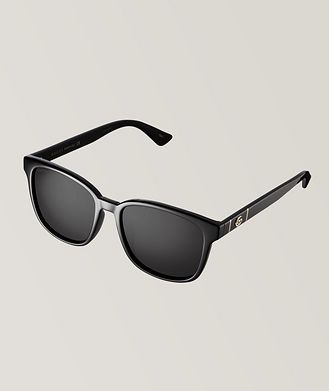 Gucci Logo Rectangle Sunglasses