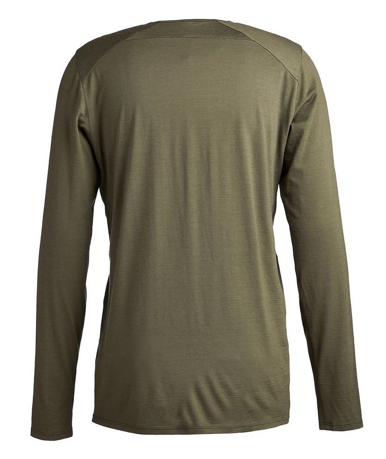 Frame Wool-Blend Long-Sleeve T-Shirt image 1
