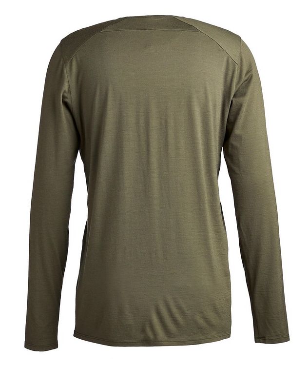 Frame Wool-Blend Long-Sleeve T-Shirt picture 2
