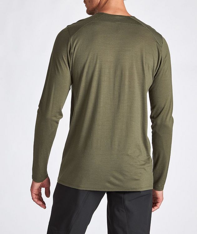 Frame Wool-Blend Long-Sleeve T-Shirt picture 4