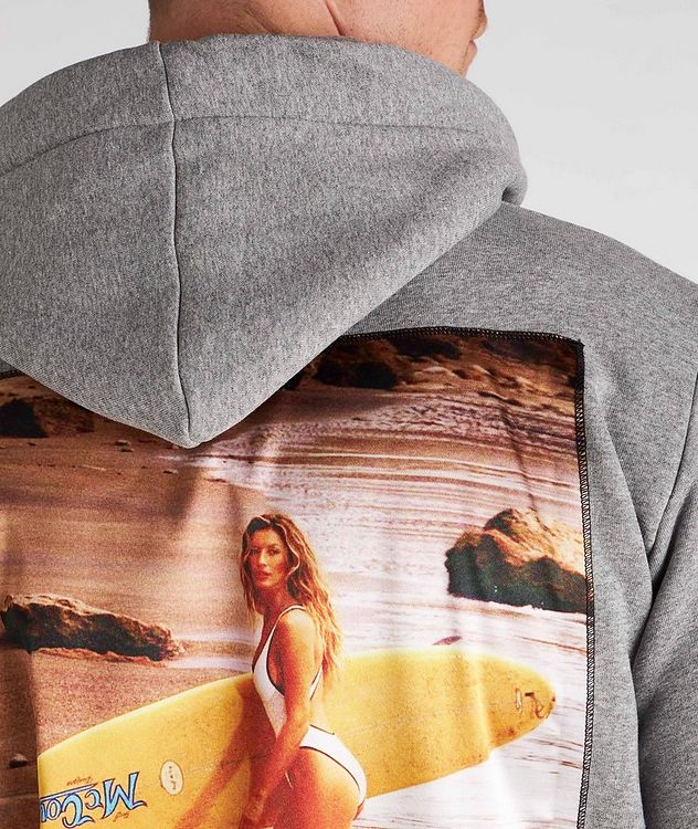 Surf Print Cotton Hoodie picture 5