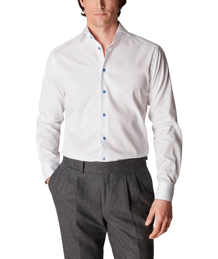 Slim Fit Shirt with Paisley Details image 1